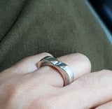 Old Florence Sterling Silver Ring