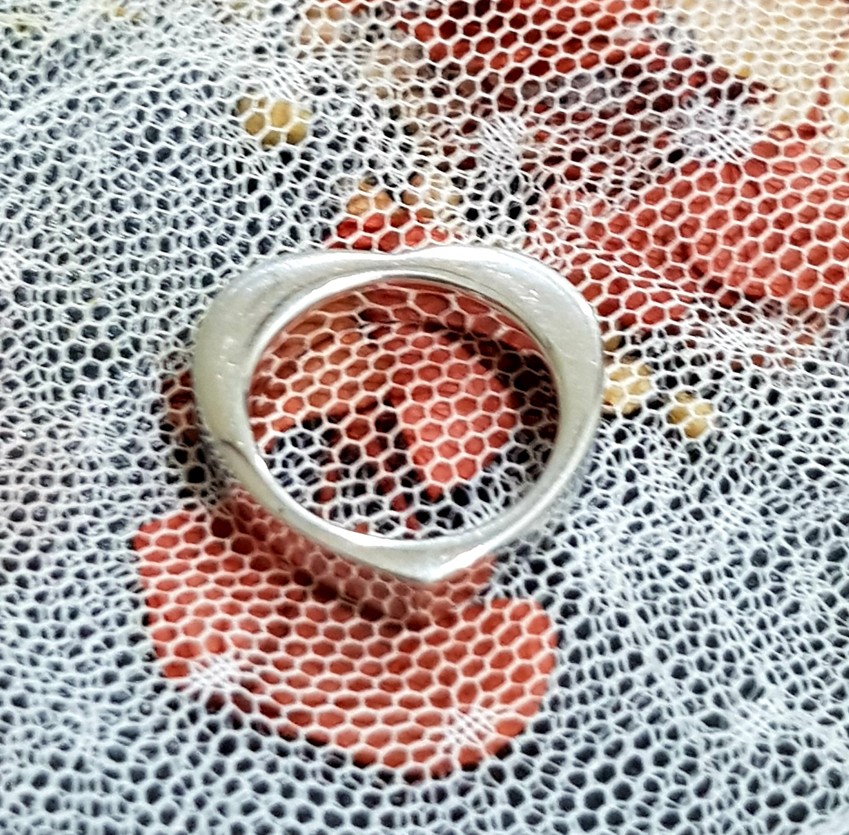 Old Florence Sterling Silver Ring