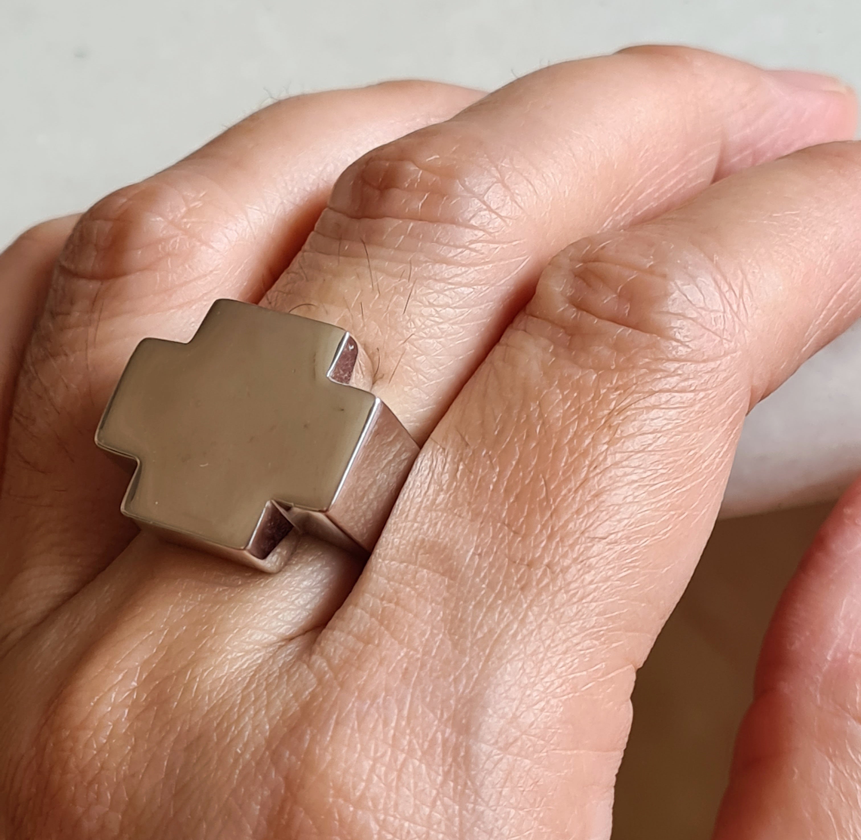 Old Florence Sterling Silver Ring