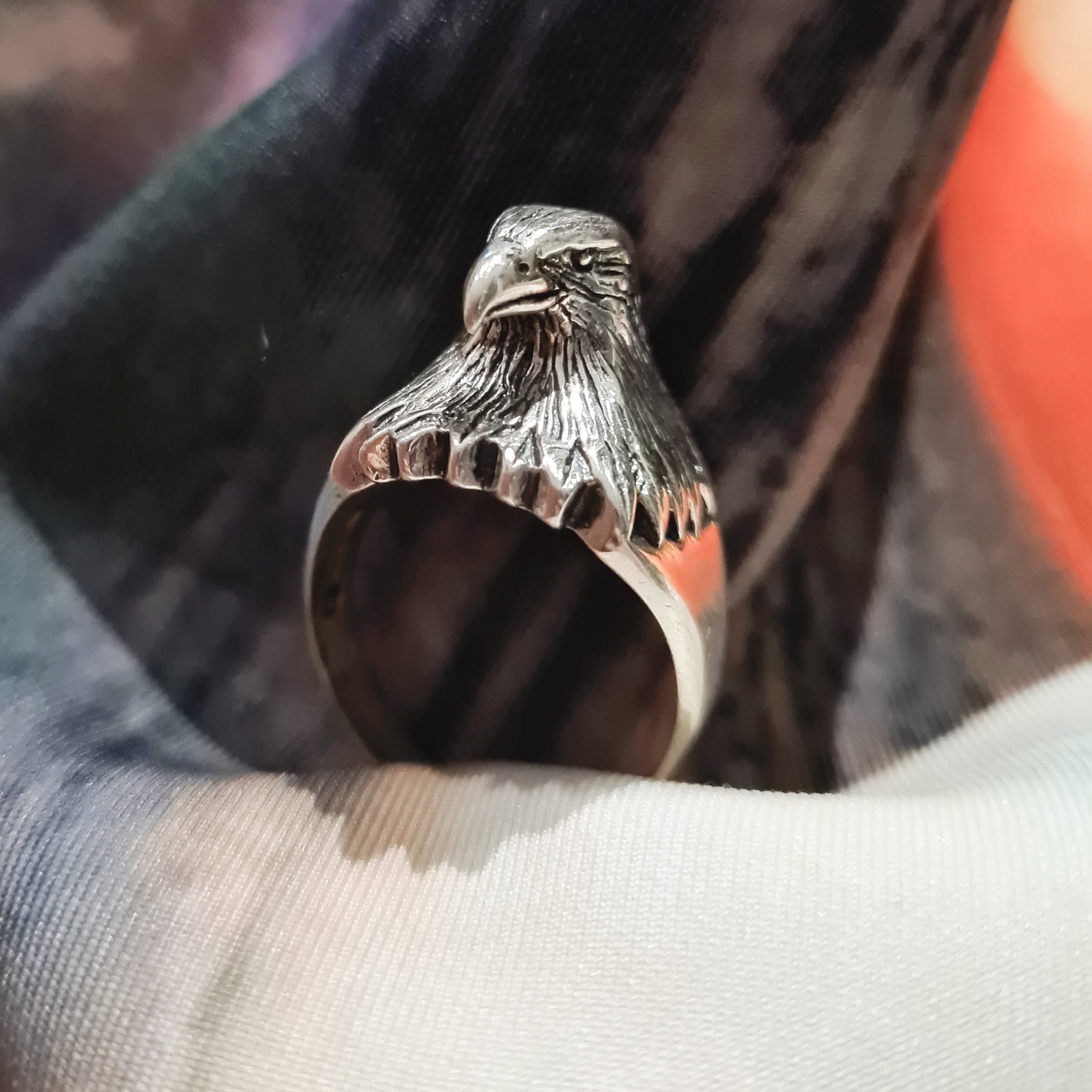 Eagle Sterling Silver Ring