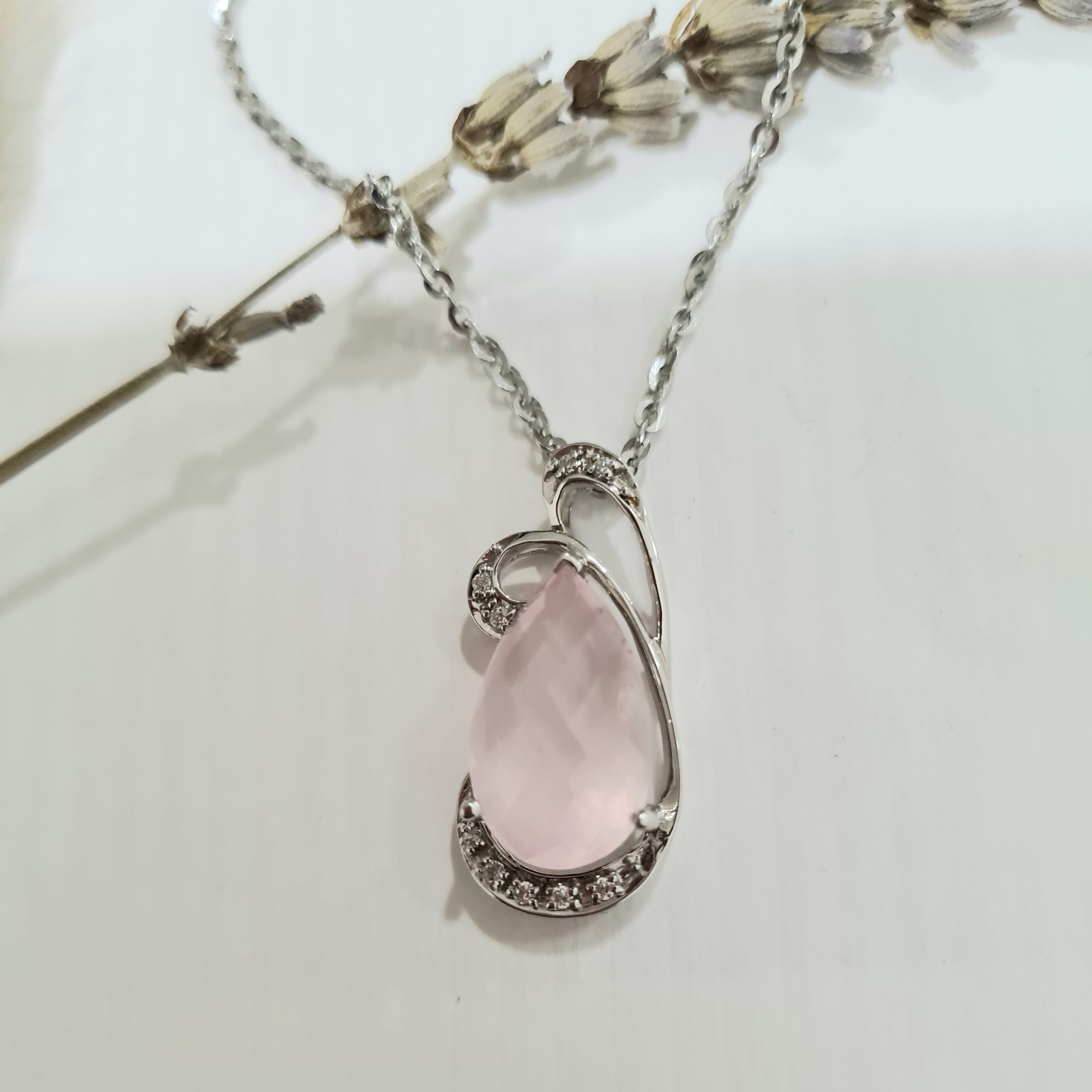 Rose Quartz Pendant