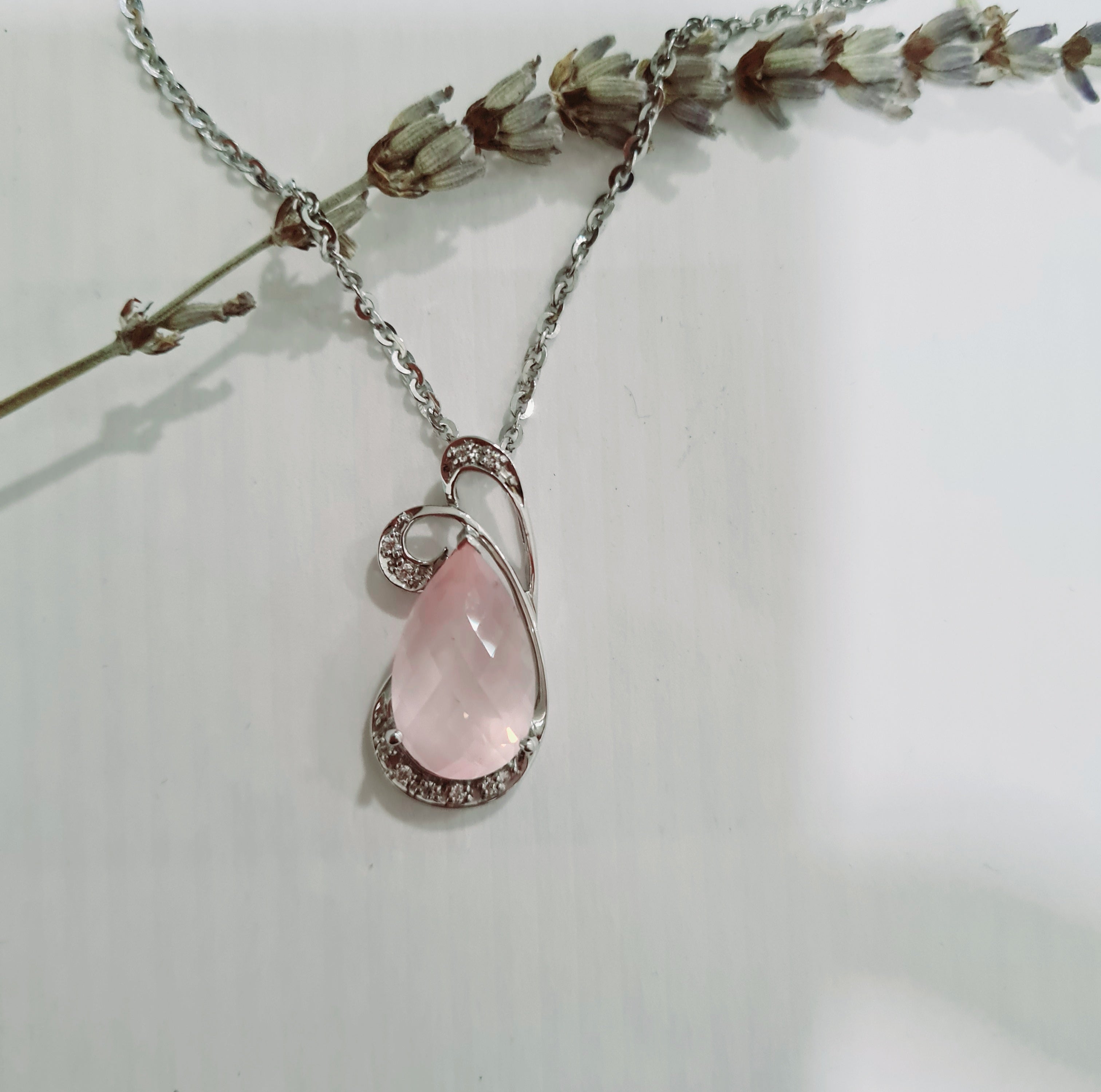 Rose Quartz Pendant