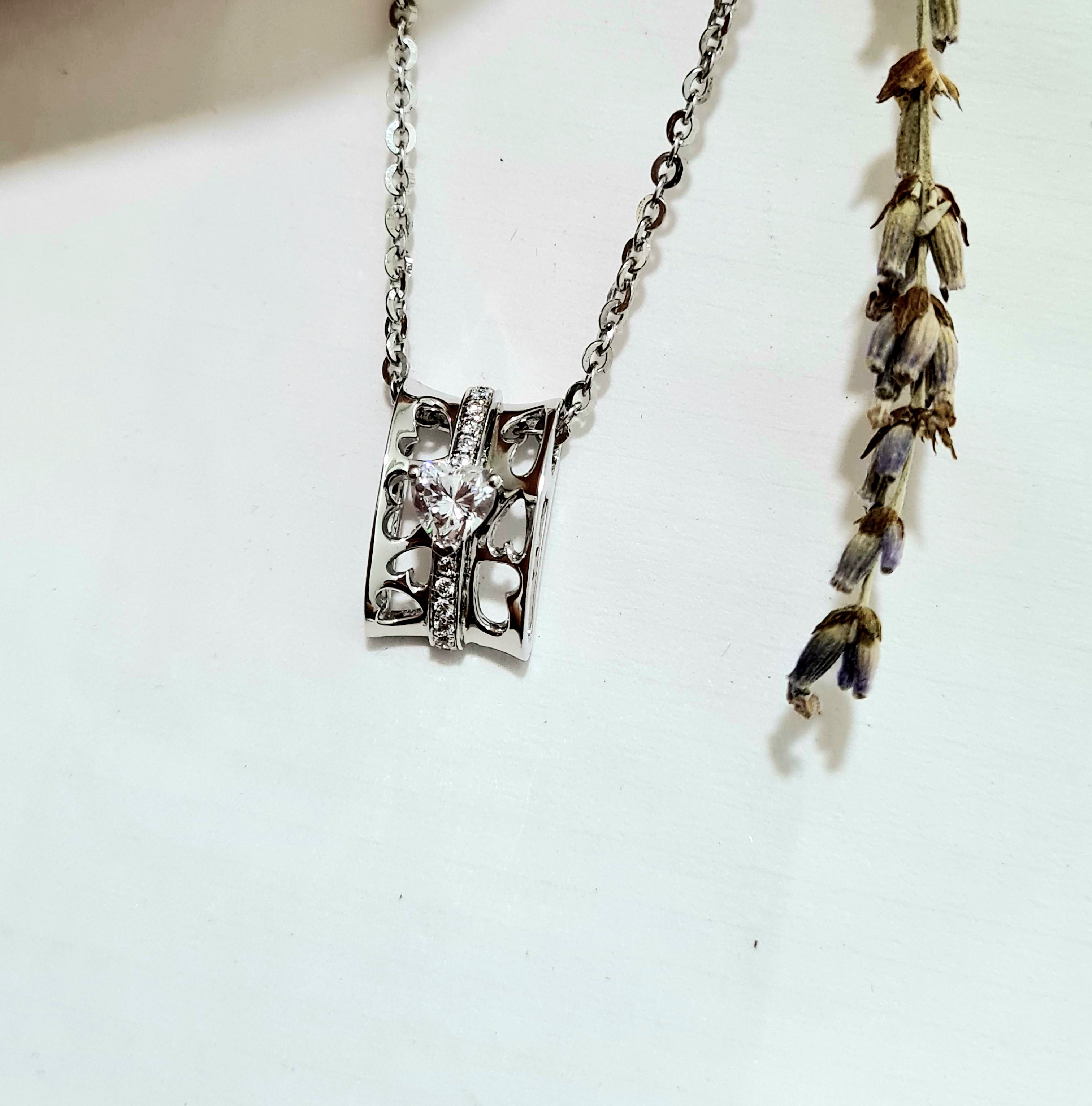 Forever Heart Shape Scintilli Pendant