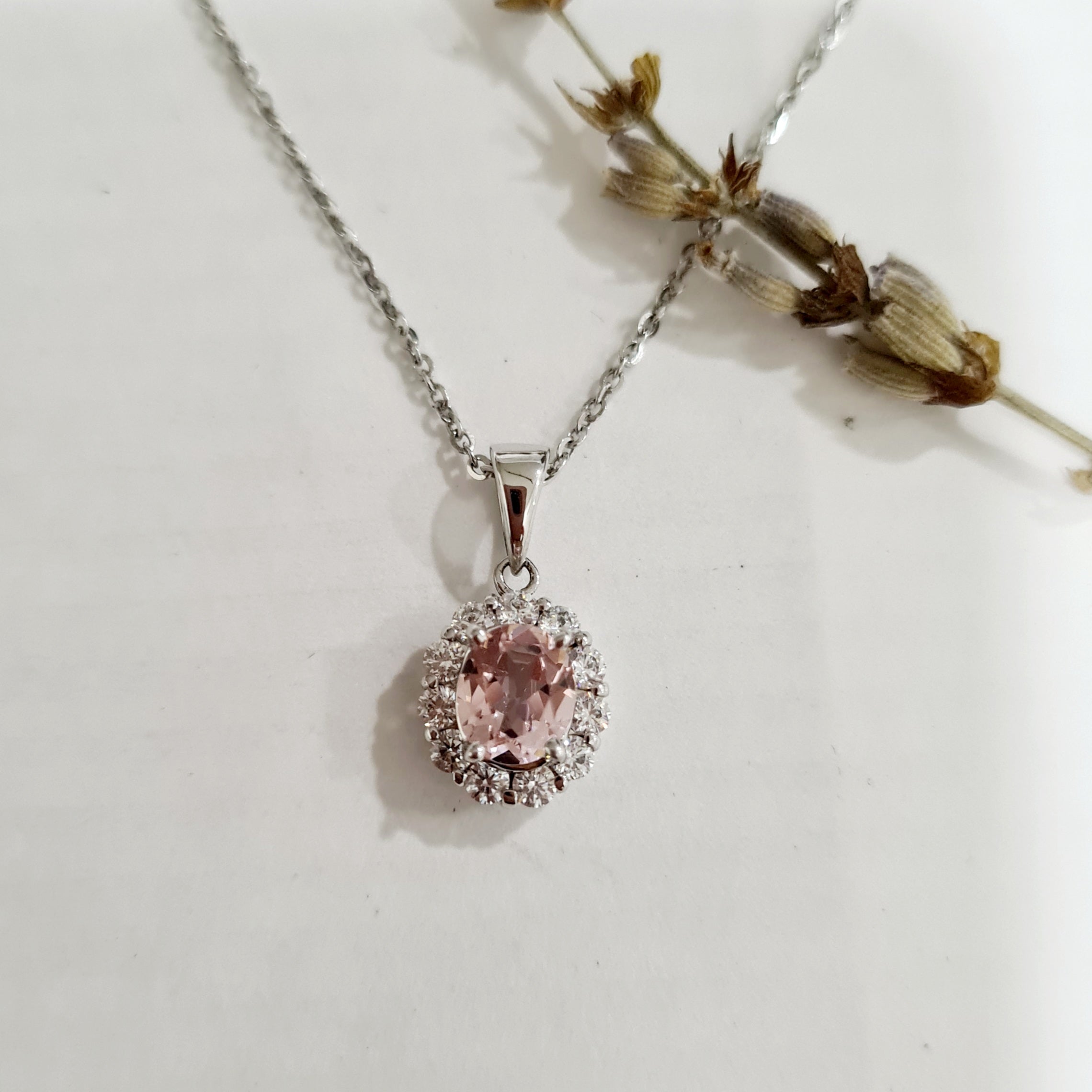 Morganite Pendant