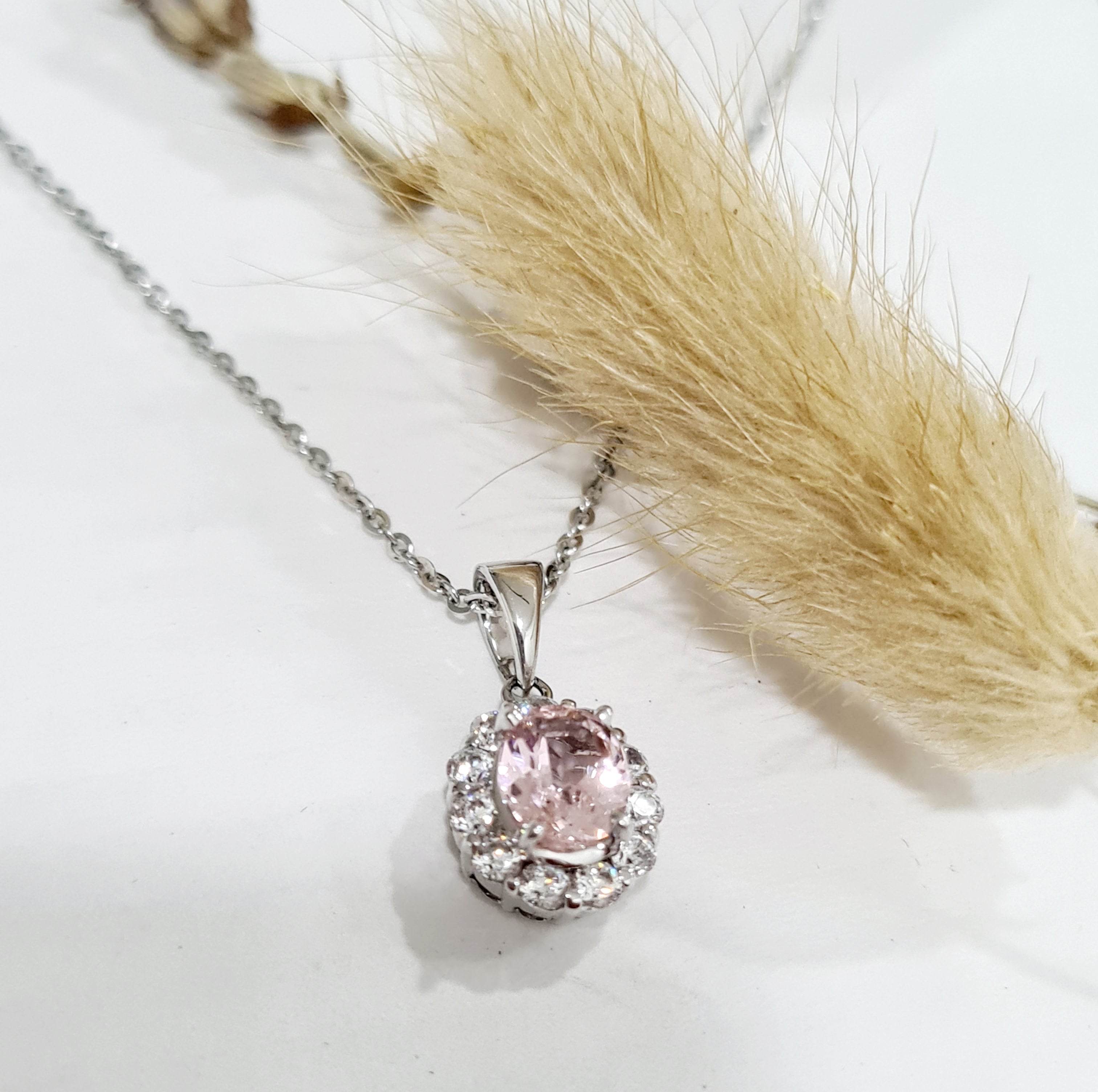 Morganite Pendant