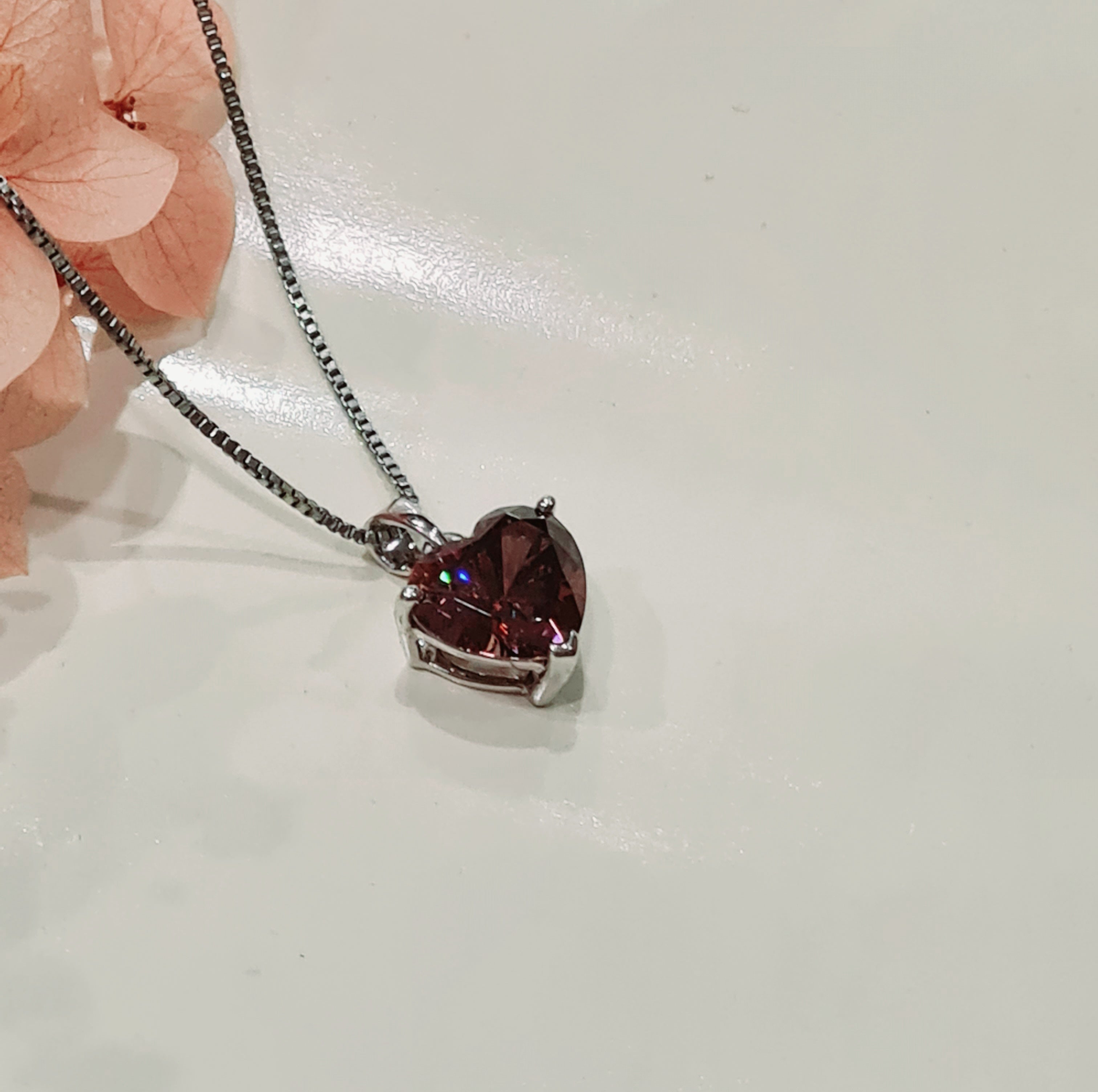 Rose Tourmaline Pendant