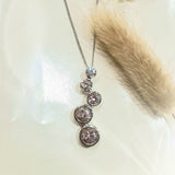 Bezel Morganite Pendant