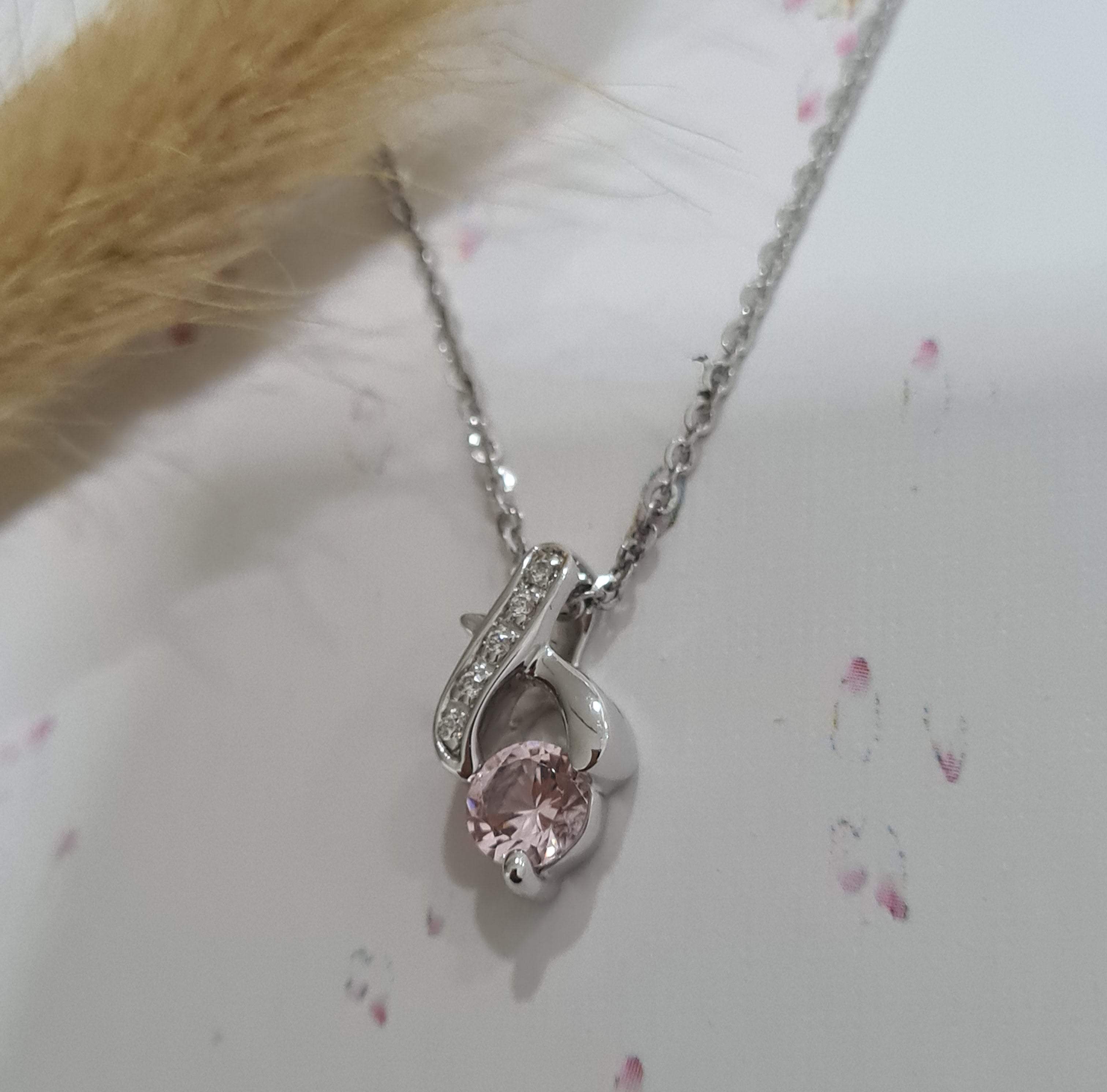 Lovely Morganite Pendant