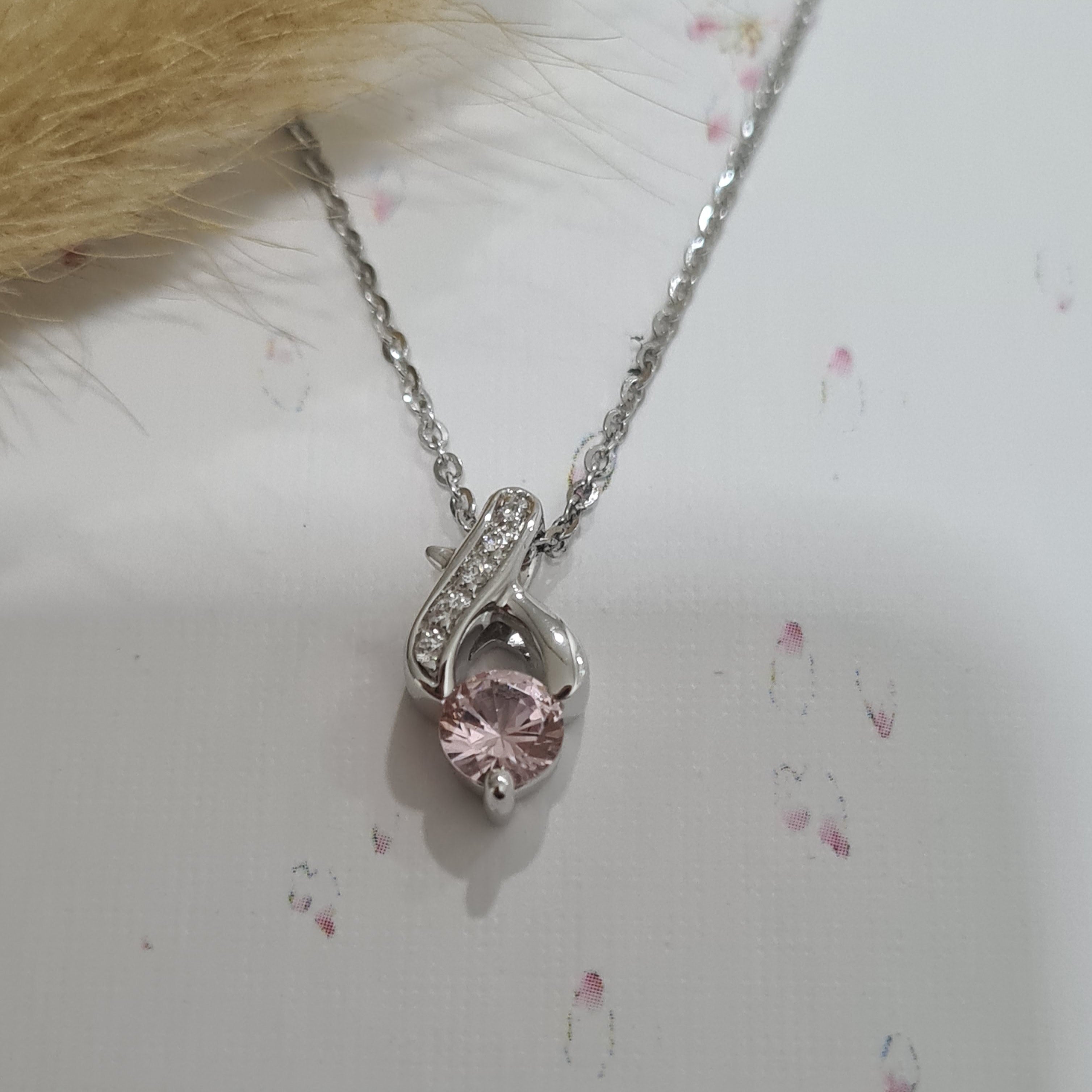 Lovely Morganite Pendant