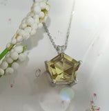 Lemon Quartz Pendant
