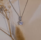 1.25 carat Solitaire Centauri Star Pendant