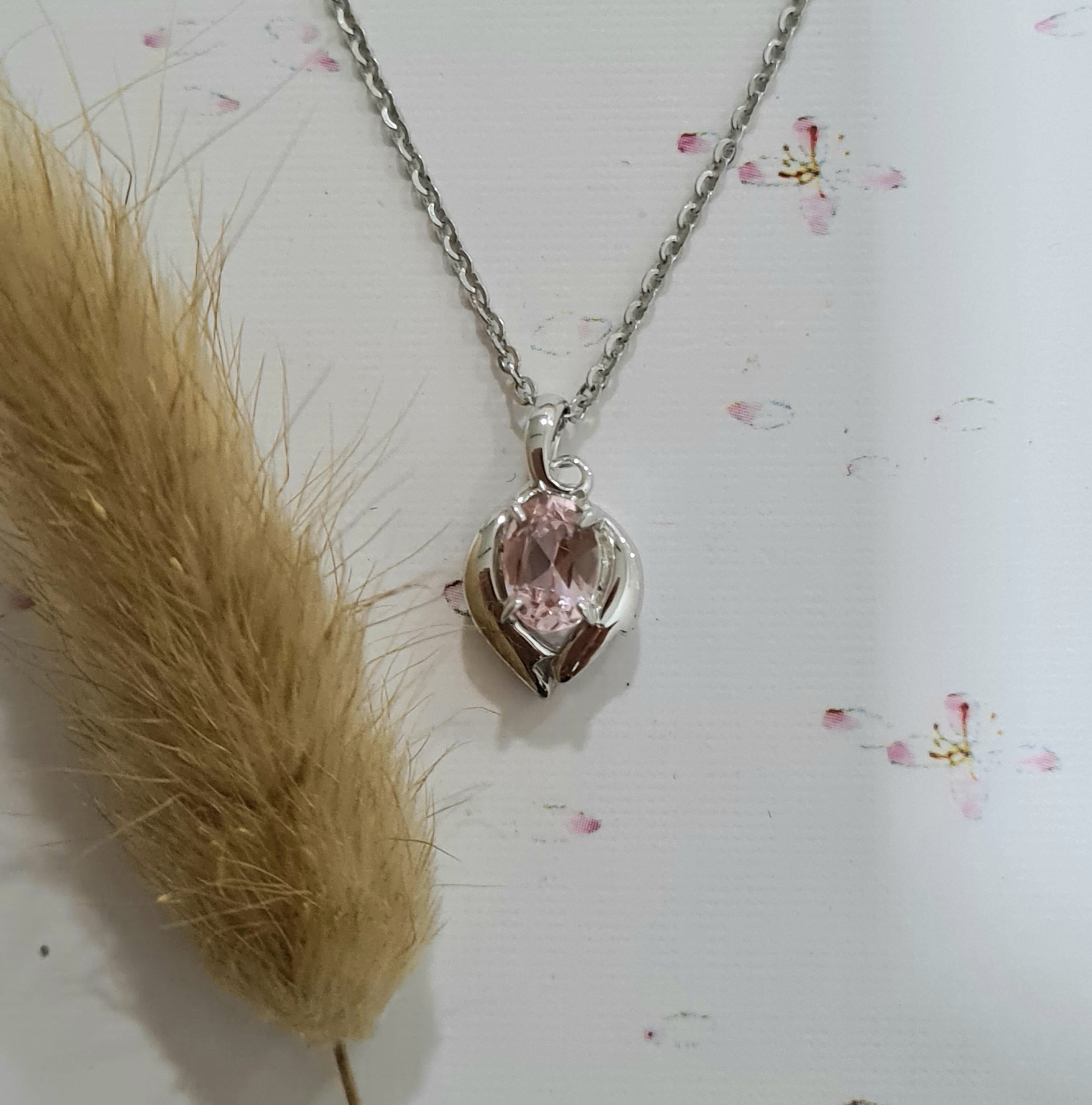 Morganite Pendant