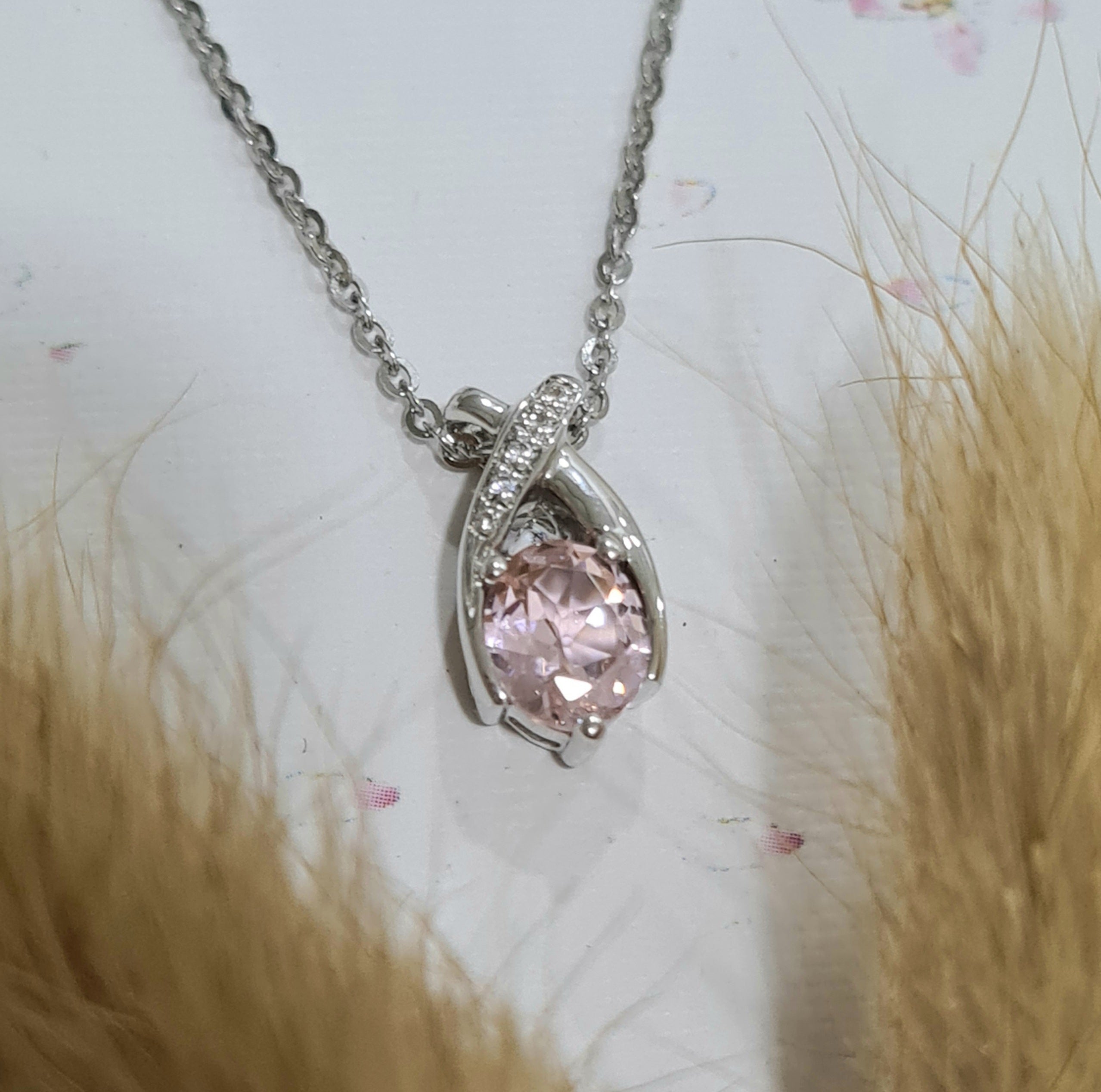 Morganite Pendant