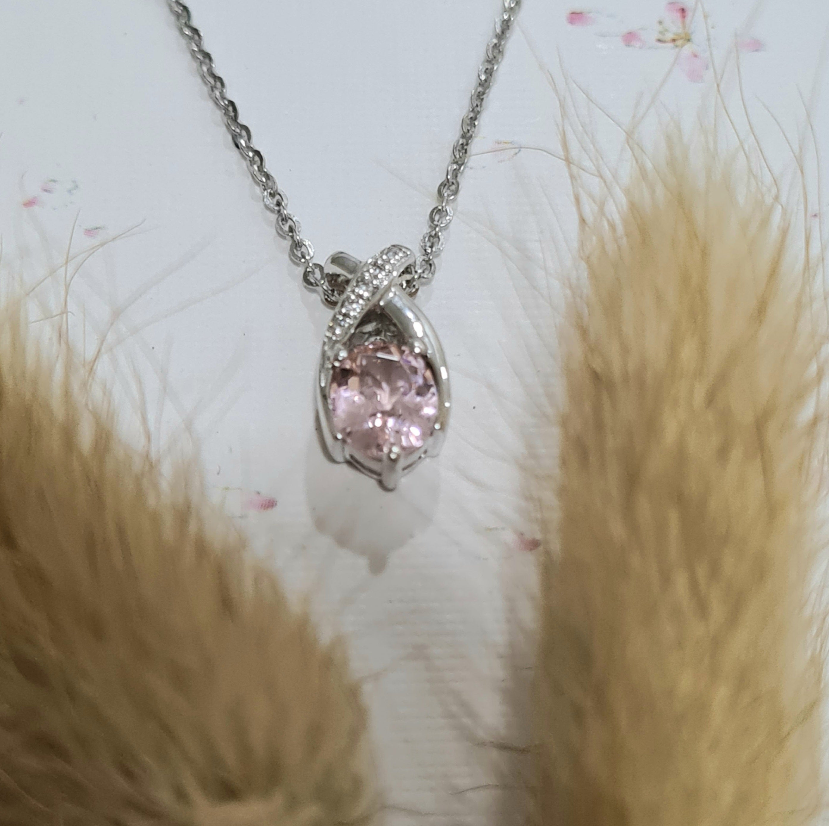 Morganite Pendant