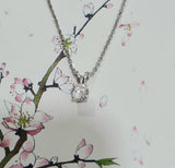 Dainty Solitaire Necklace