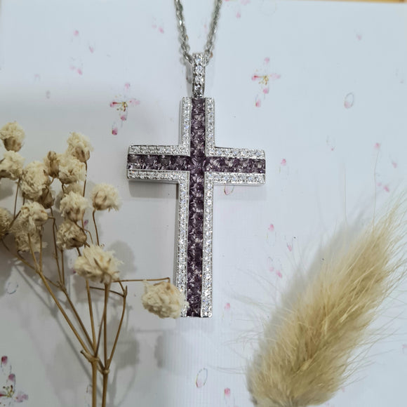 Alexandrite Cross Pendant