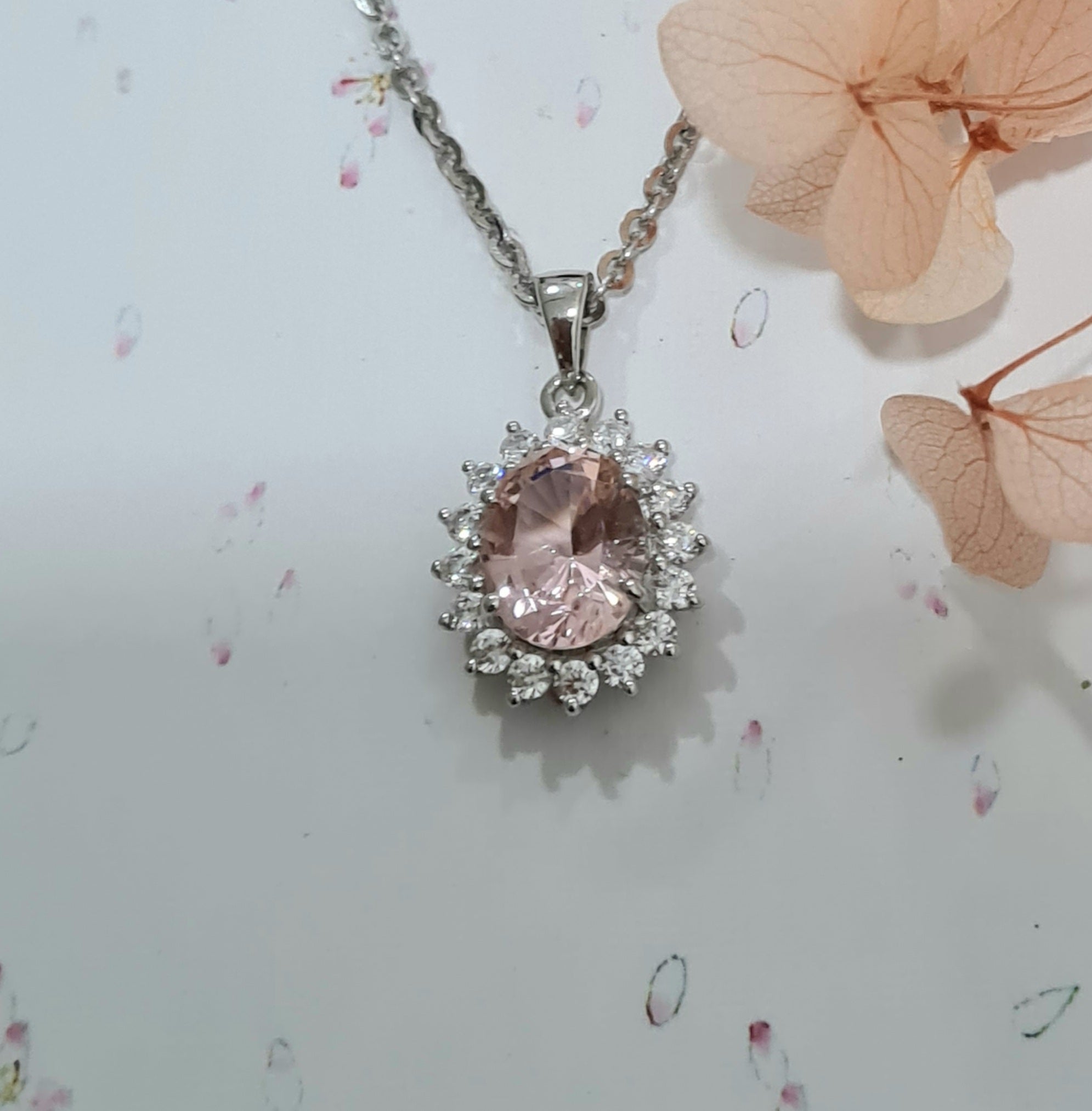 Morganite Pendant