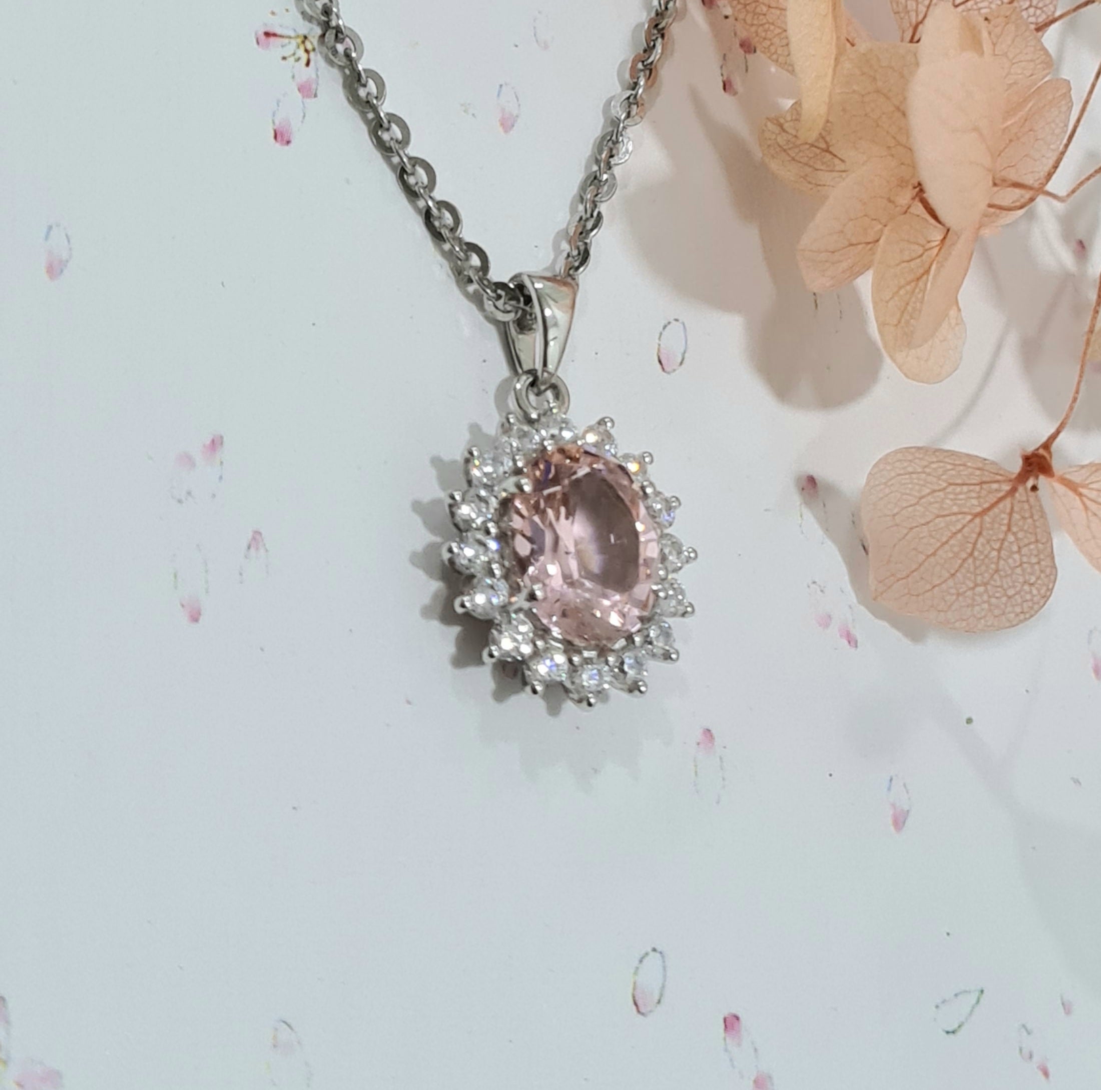 Morganite Pendant