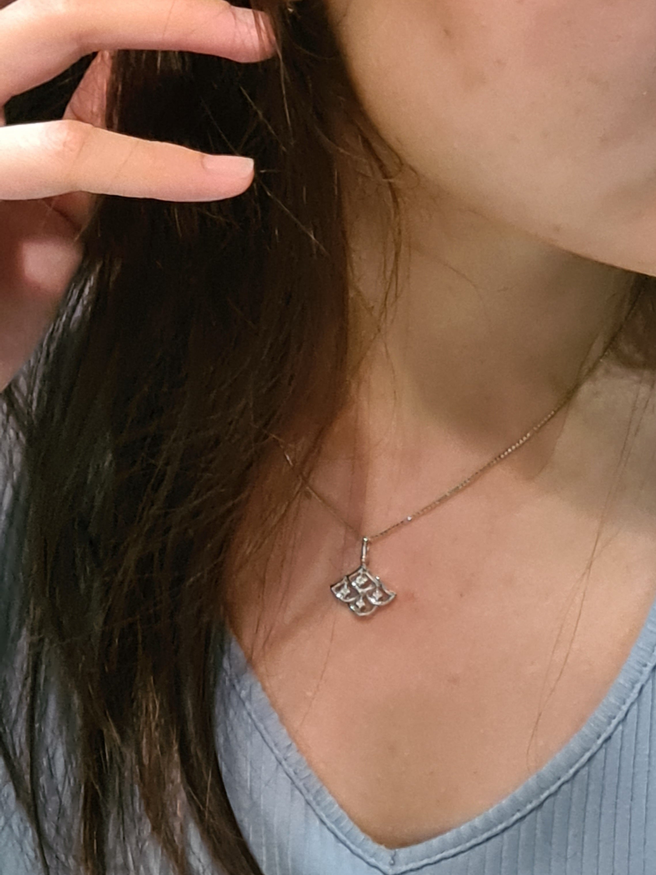 Happy Diamond Pendant