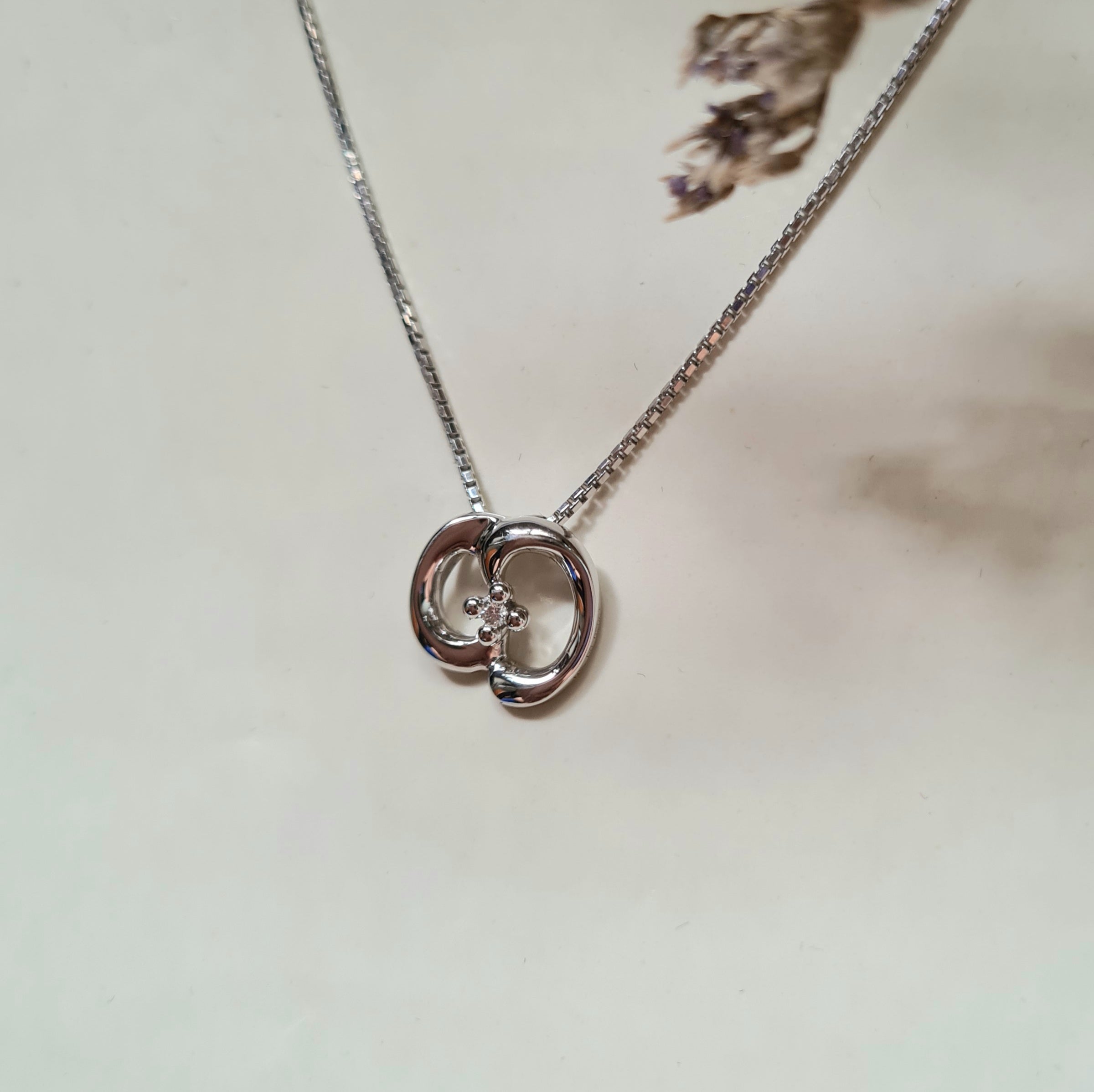 Infinity Diamond Necklace