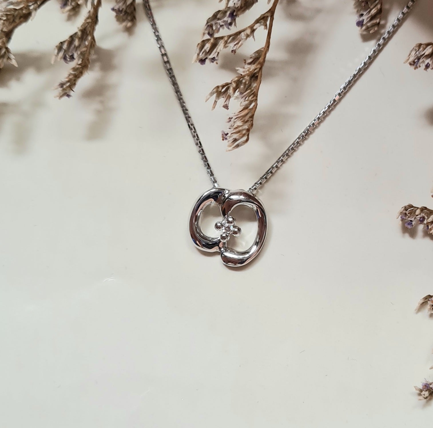 Infinity Diamond Necklace