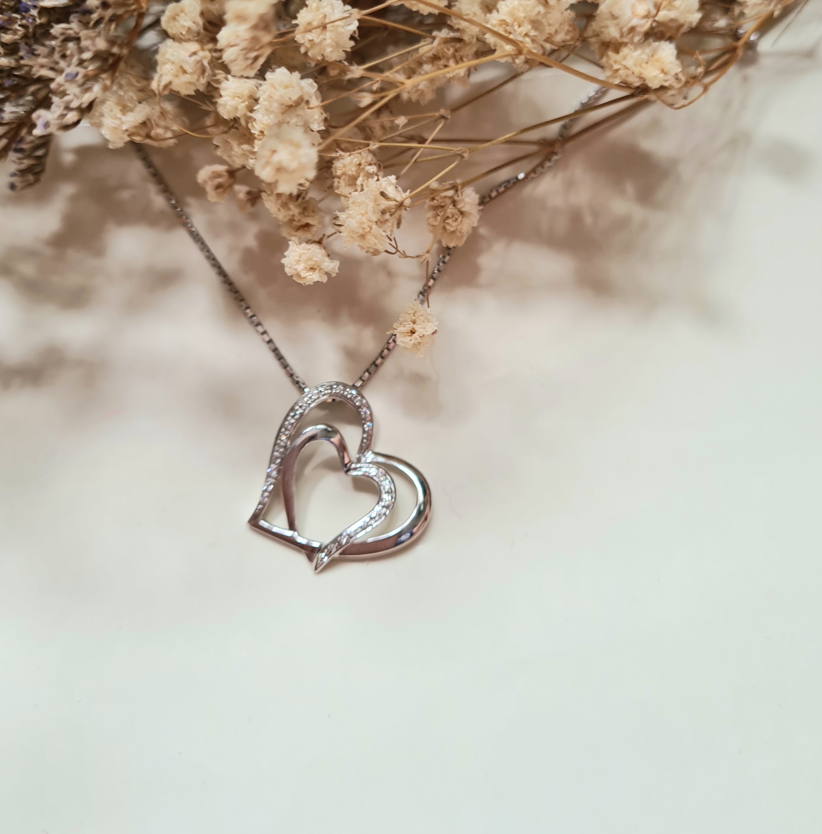 Forever Heart Shape Diamond Pendant