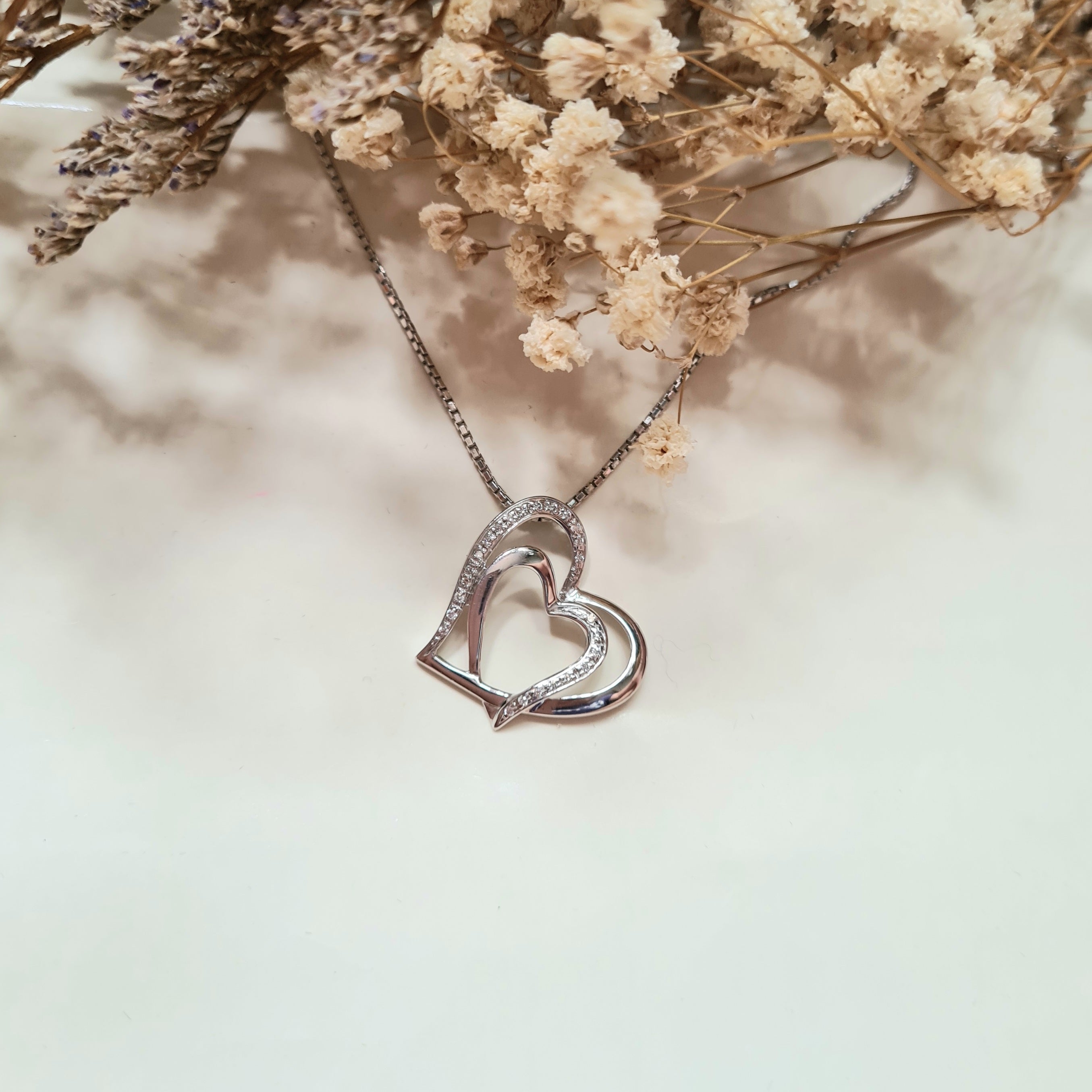 Forever Heart Shape Diamond Pendant