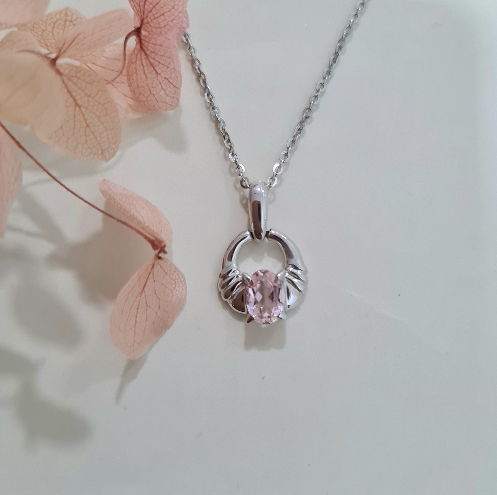 Morganite Pendant