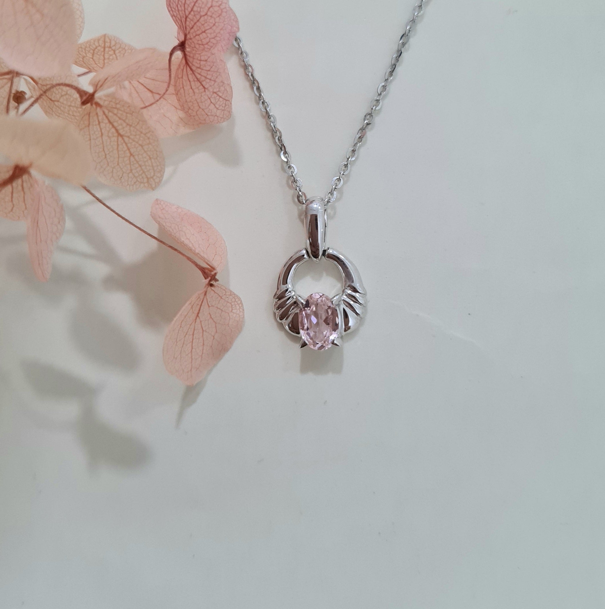 Morganite Pendant