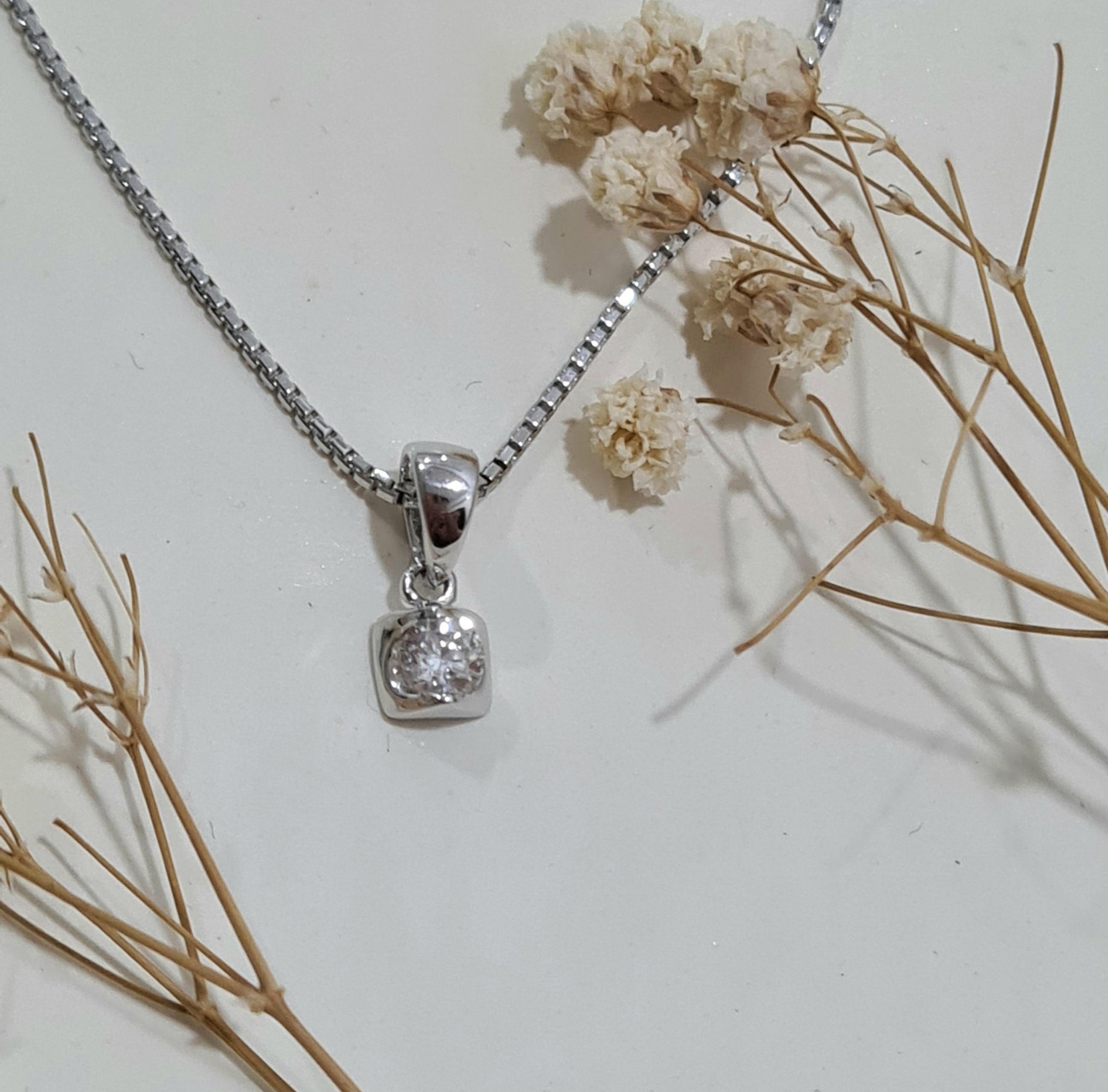 Trendy Diamond Pendant