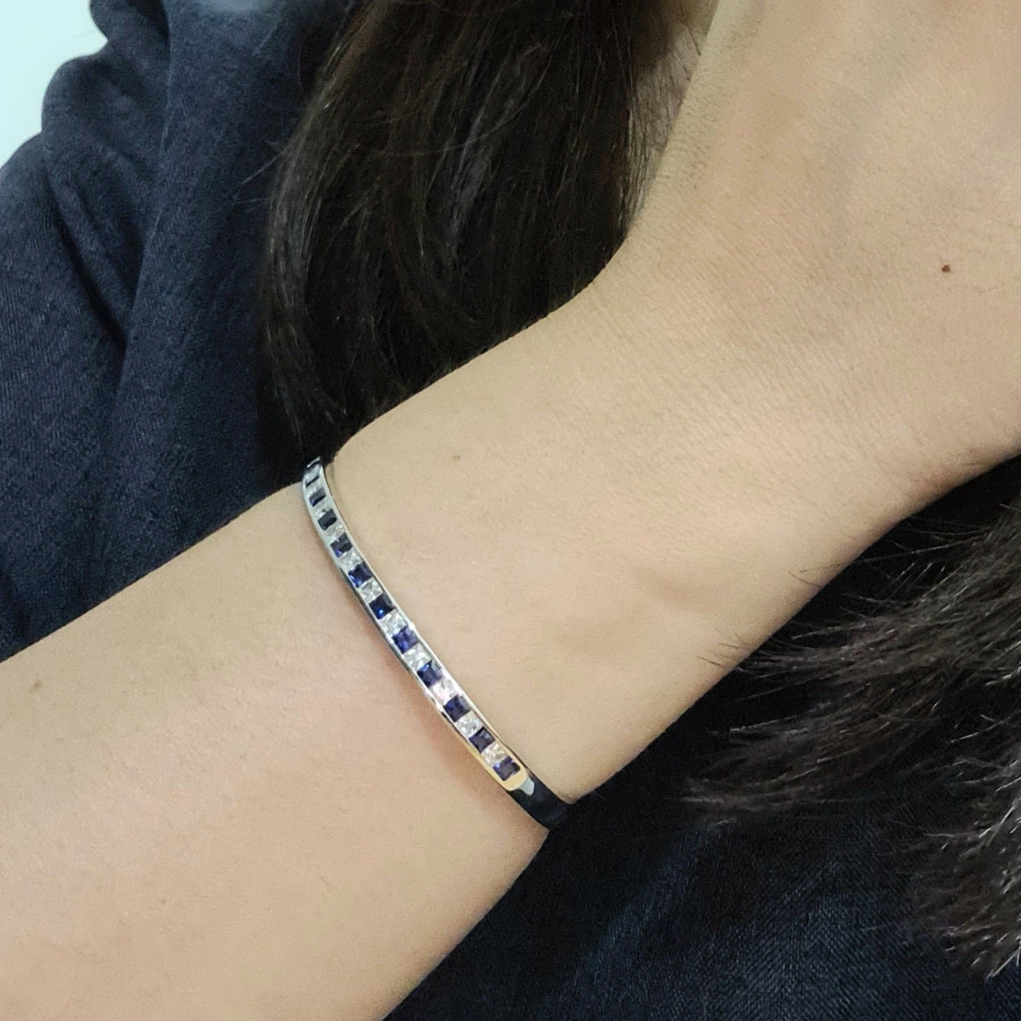 Sapphire Bangle