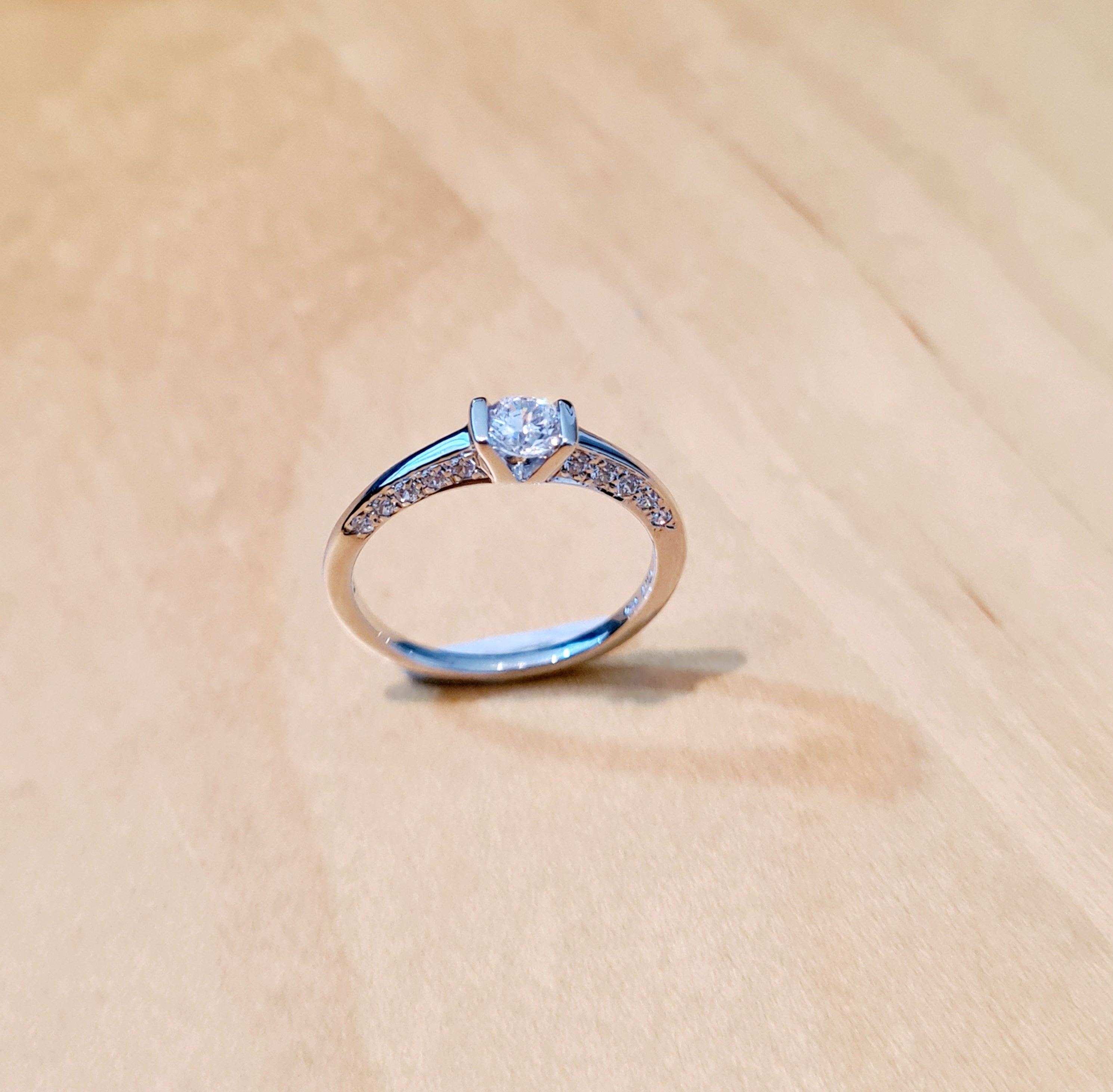 Diamond Simulants Ring