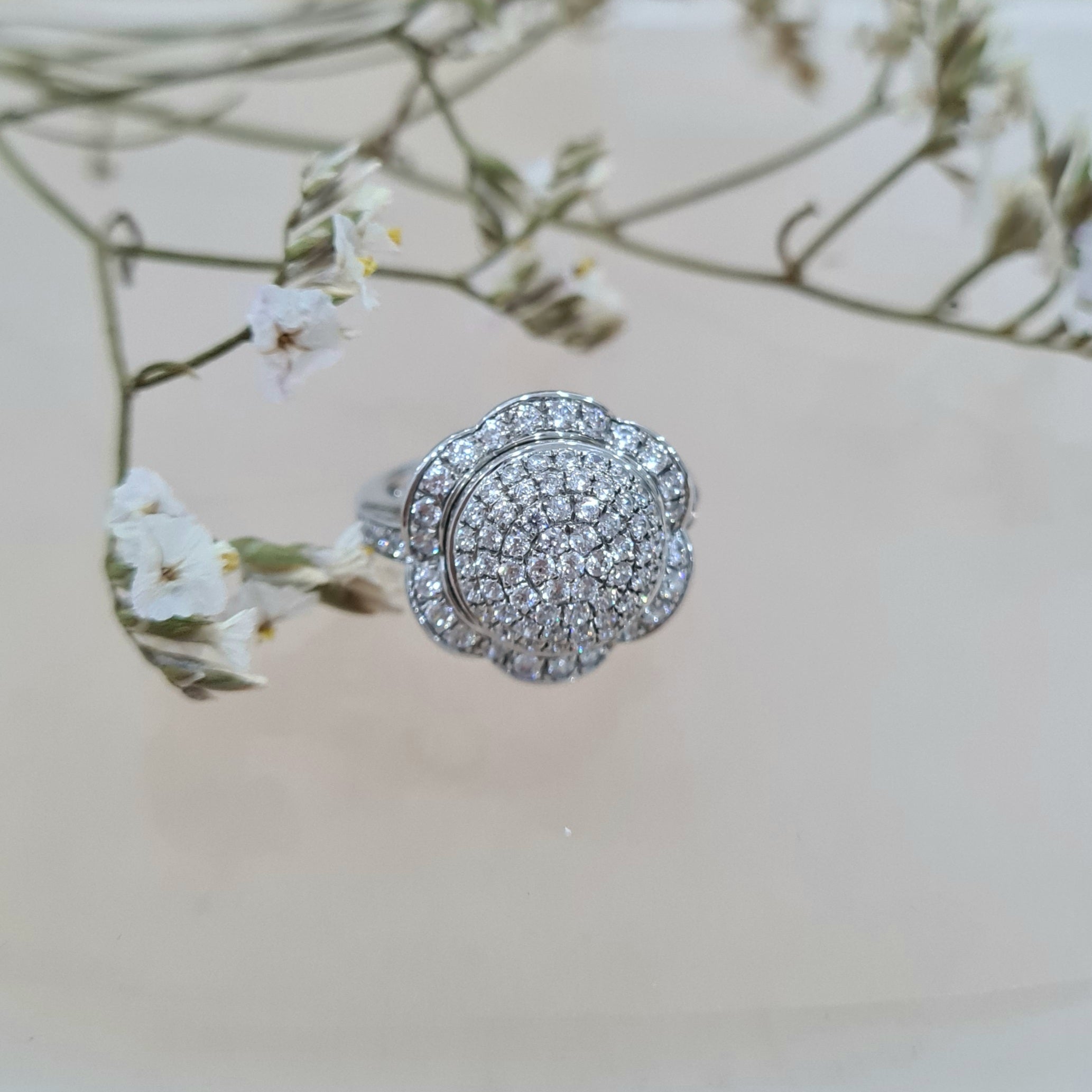 Pave Stunning Scintilli Ring