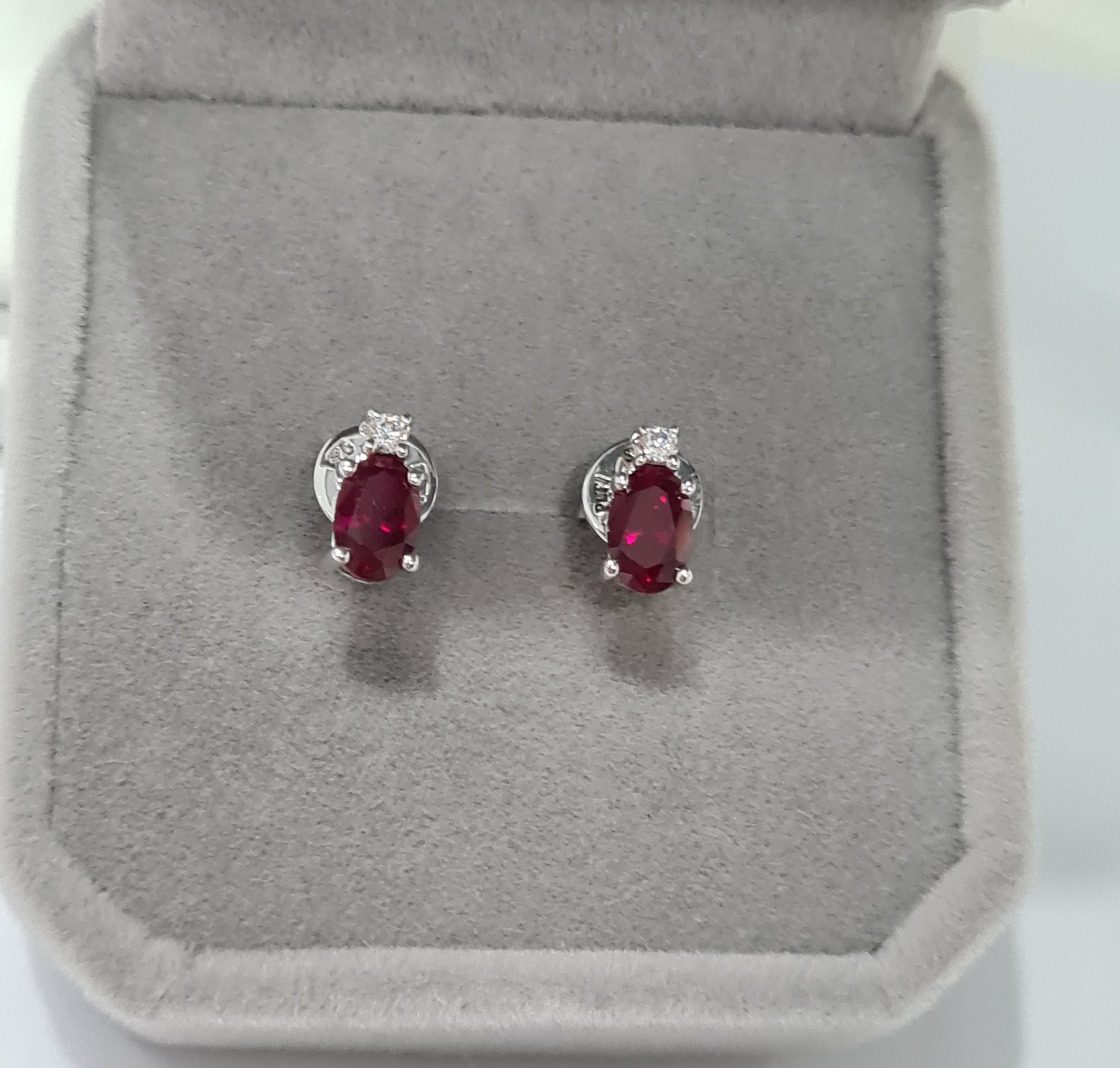 Ruby Earring