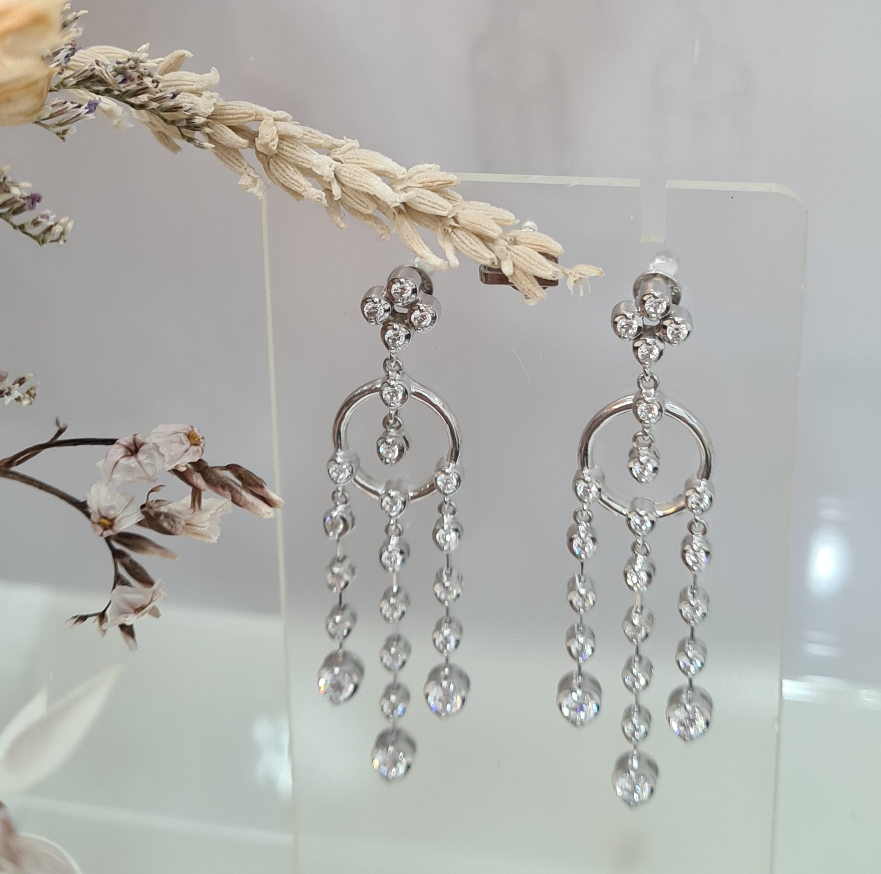 Sophisticate Dazzle Dangling Earrings