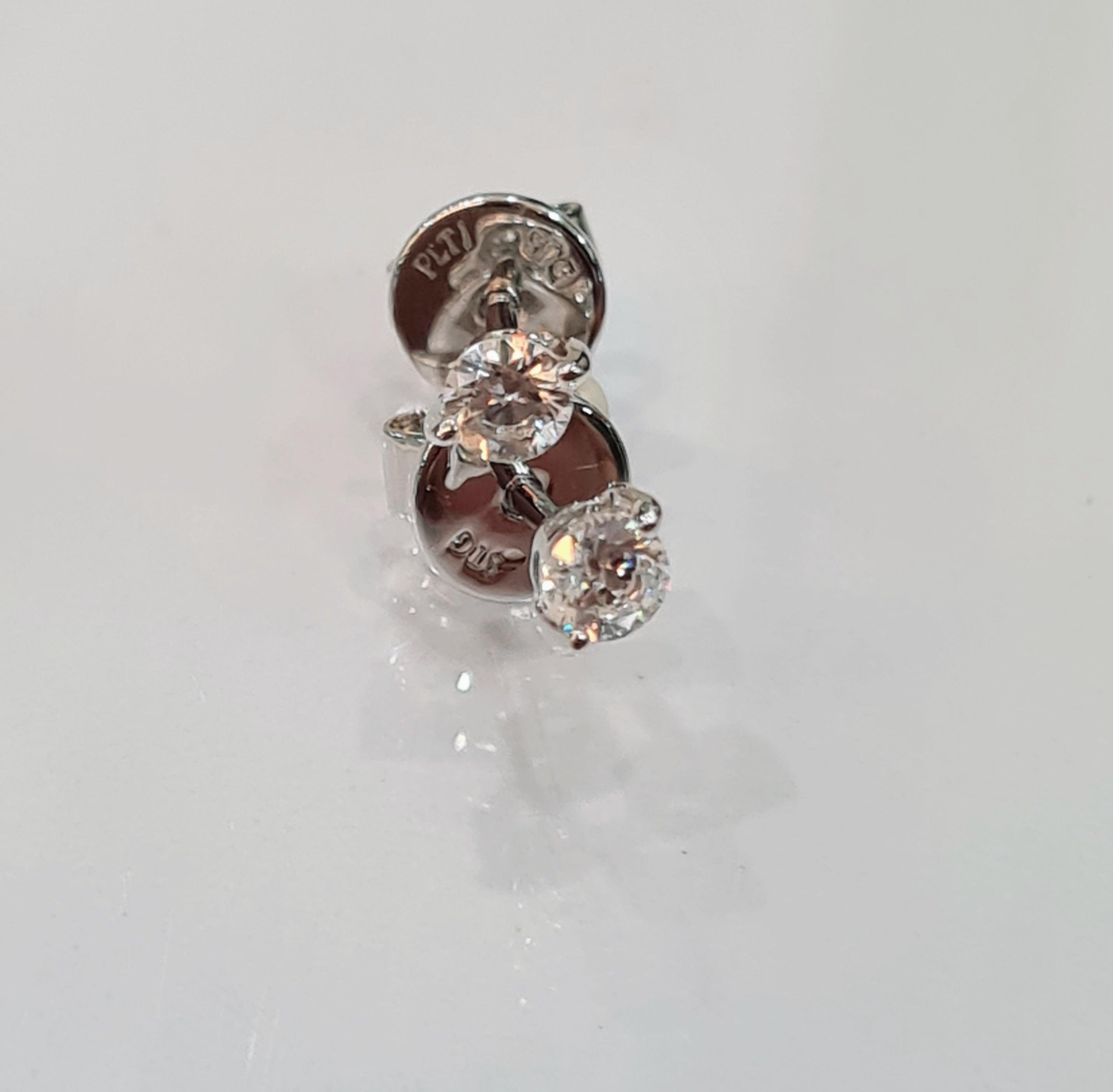 Dainty Diamond Simulant Earrings