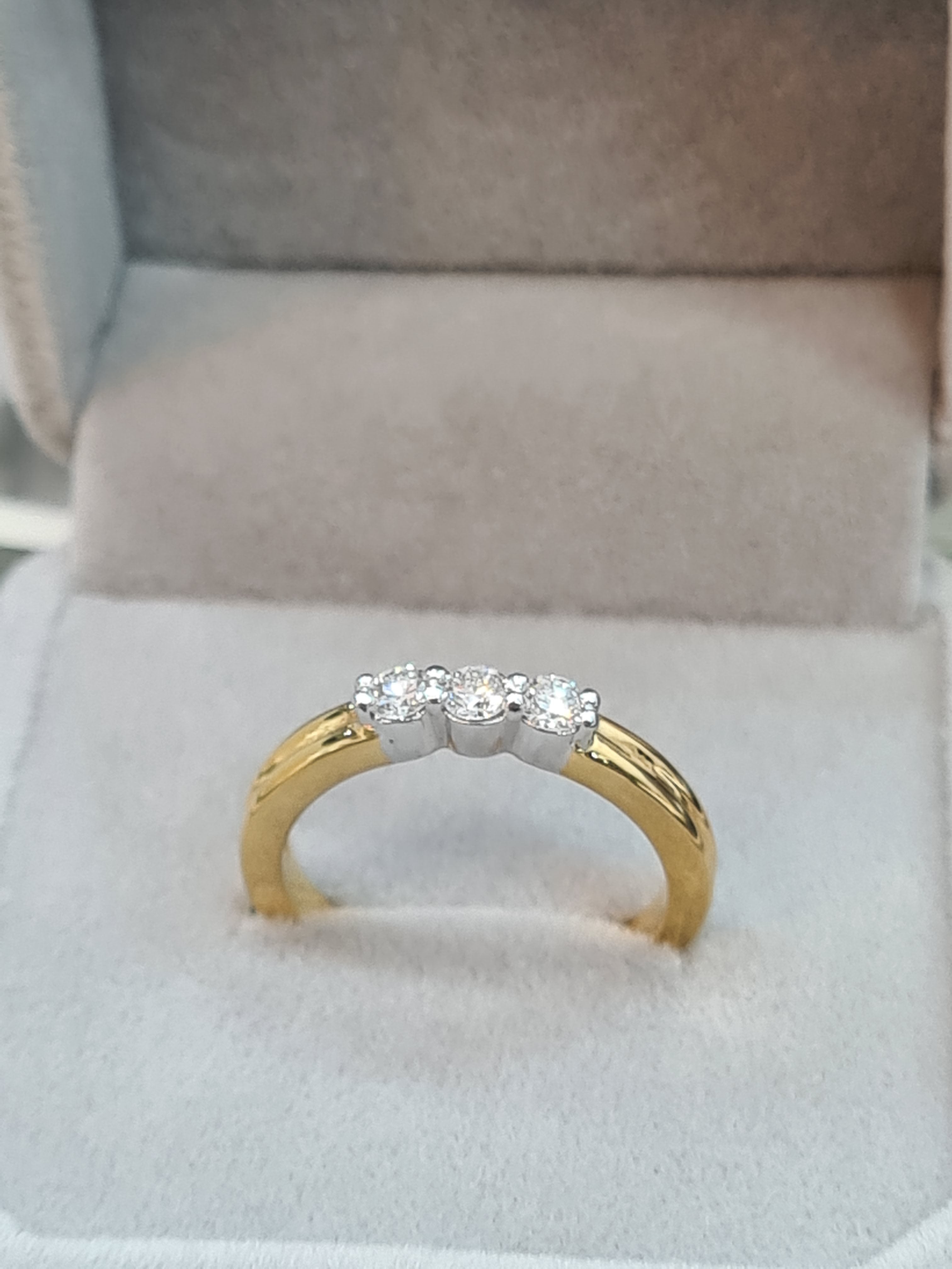 Trilogy Diamond Ring