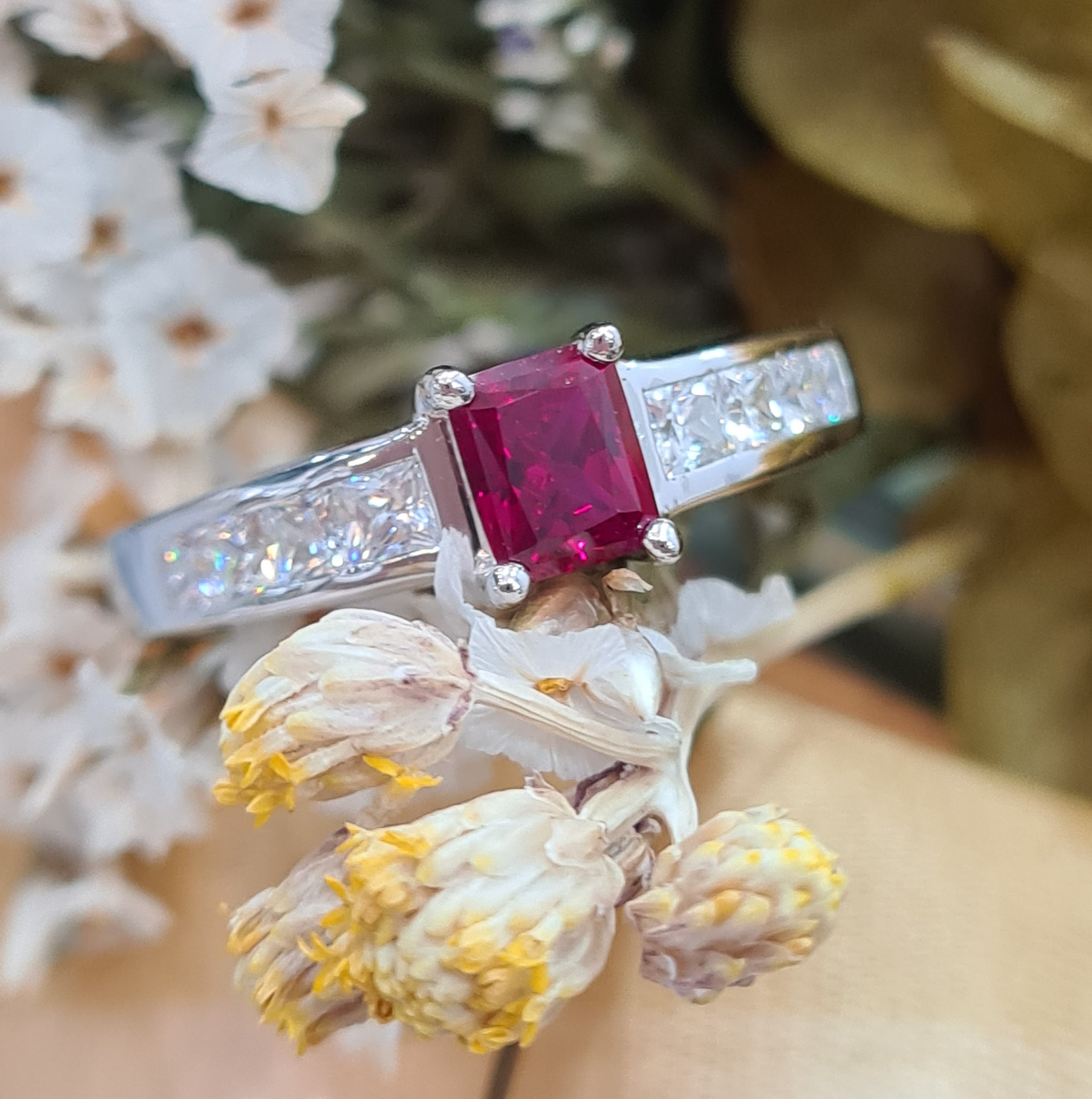 Elegant Ruby Ring