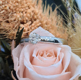 Four Prongs Classic Diamond Engagement Ring