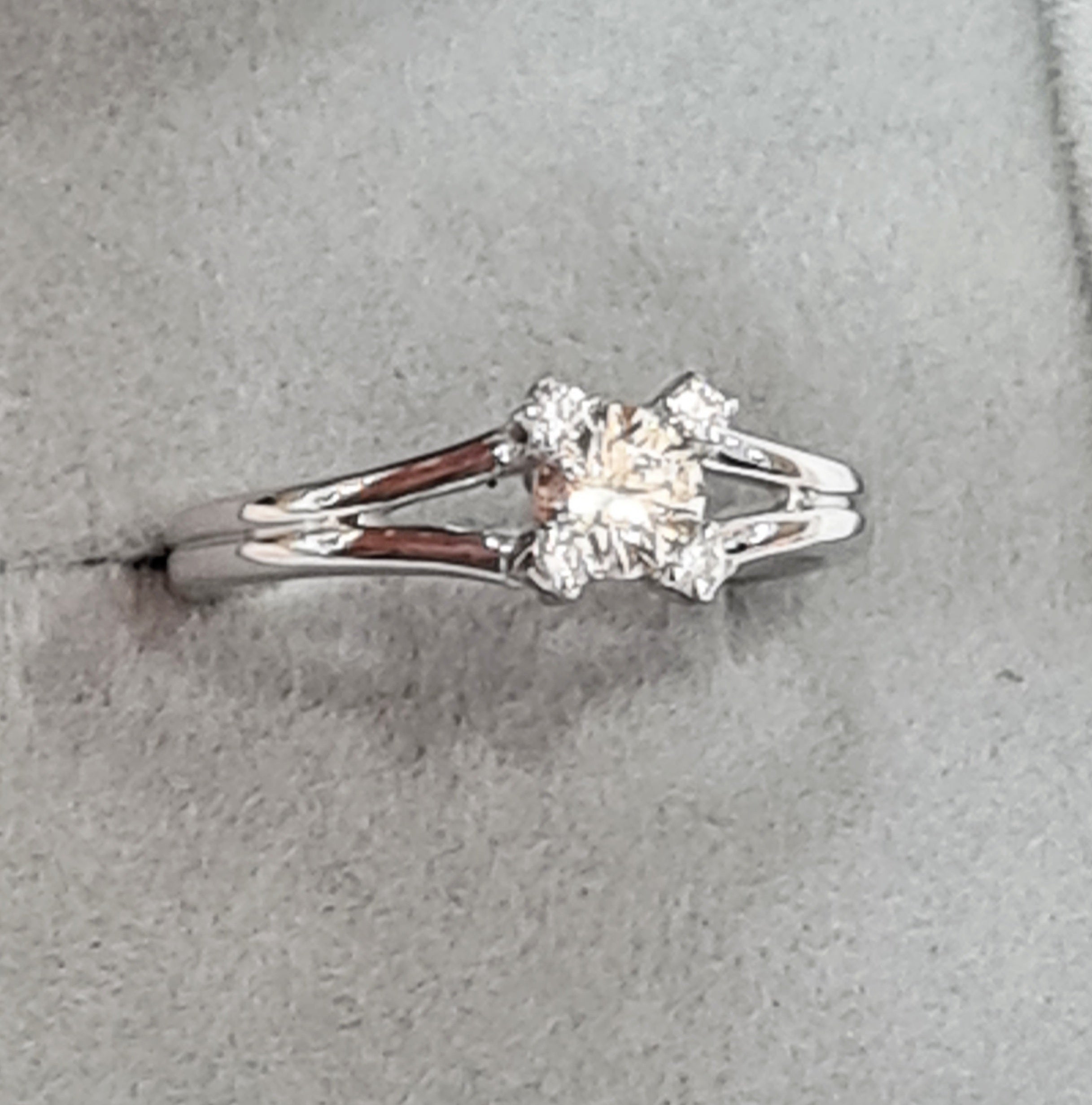 Petite Four Prongs Diamond Solitaire Engagement Rings