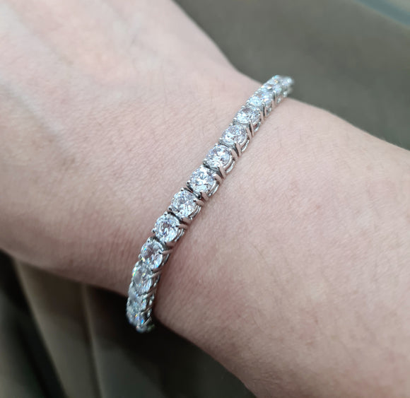 0.35 carats Diamond Simulants Tennis Bracelet