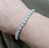 0.35 carats Diamond Simulants Tennis Bracelet