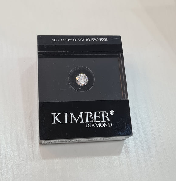 1.51 cts  Kimber Diamond