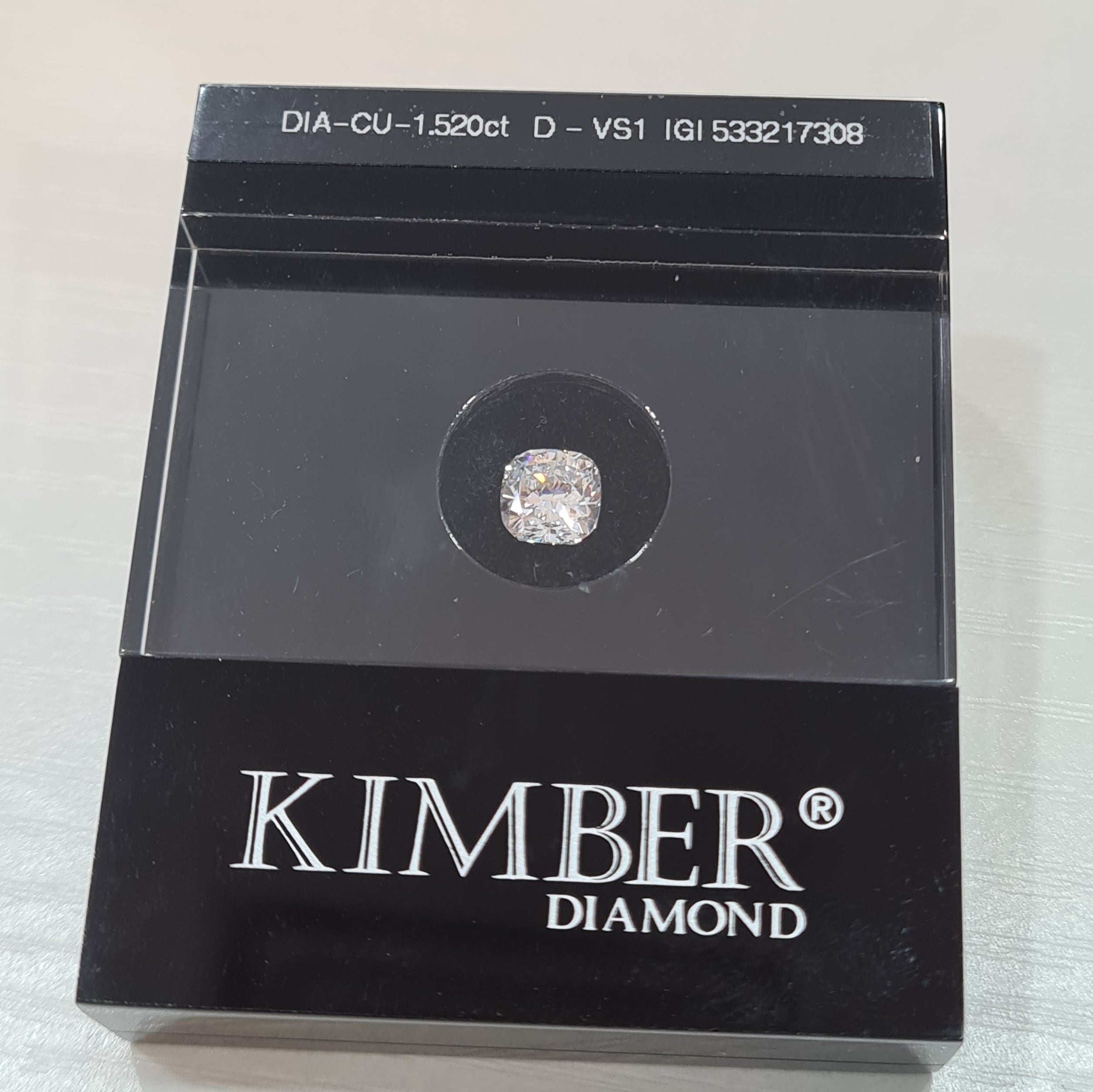 1.52 cts Kimber Diamond