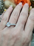 2.00 carats Pave Engagement Ring