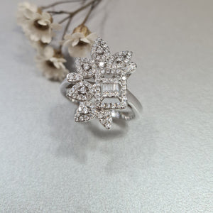Peranakan Simulated Diamond Ring