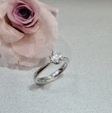 0.55 carats Kimber Diamond Platinum Engagement Ring