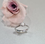 0.55 carats Kimber Diamond Platinum Engagement Ring