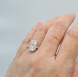 Oval Halo Engagement Ring