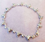 Whitegold Dolphin Bracelet